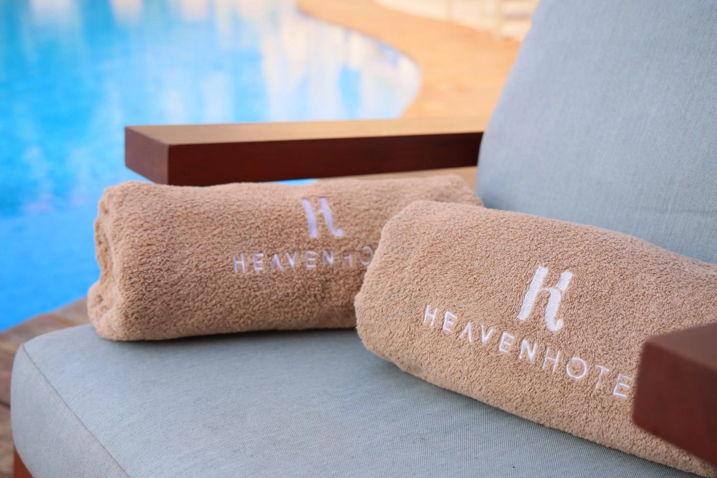 Pool view in Heaven Prestige Hotel