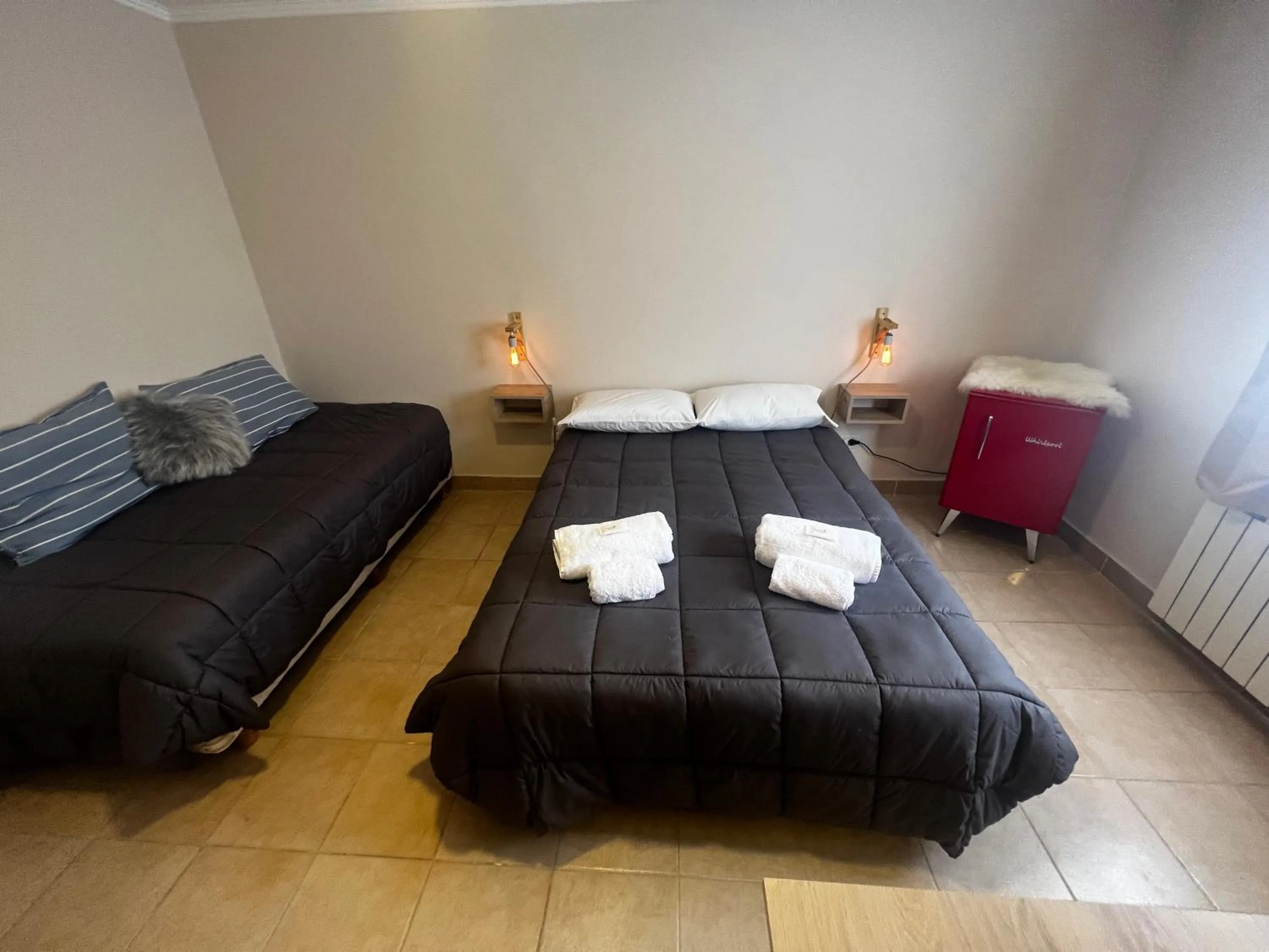 Bed in Hosteria Yamile