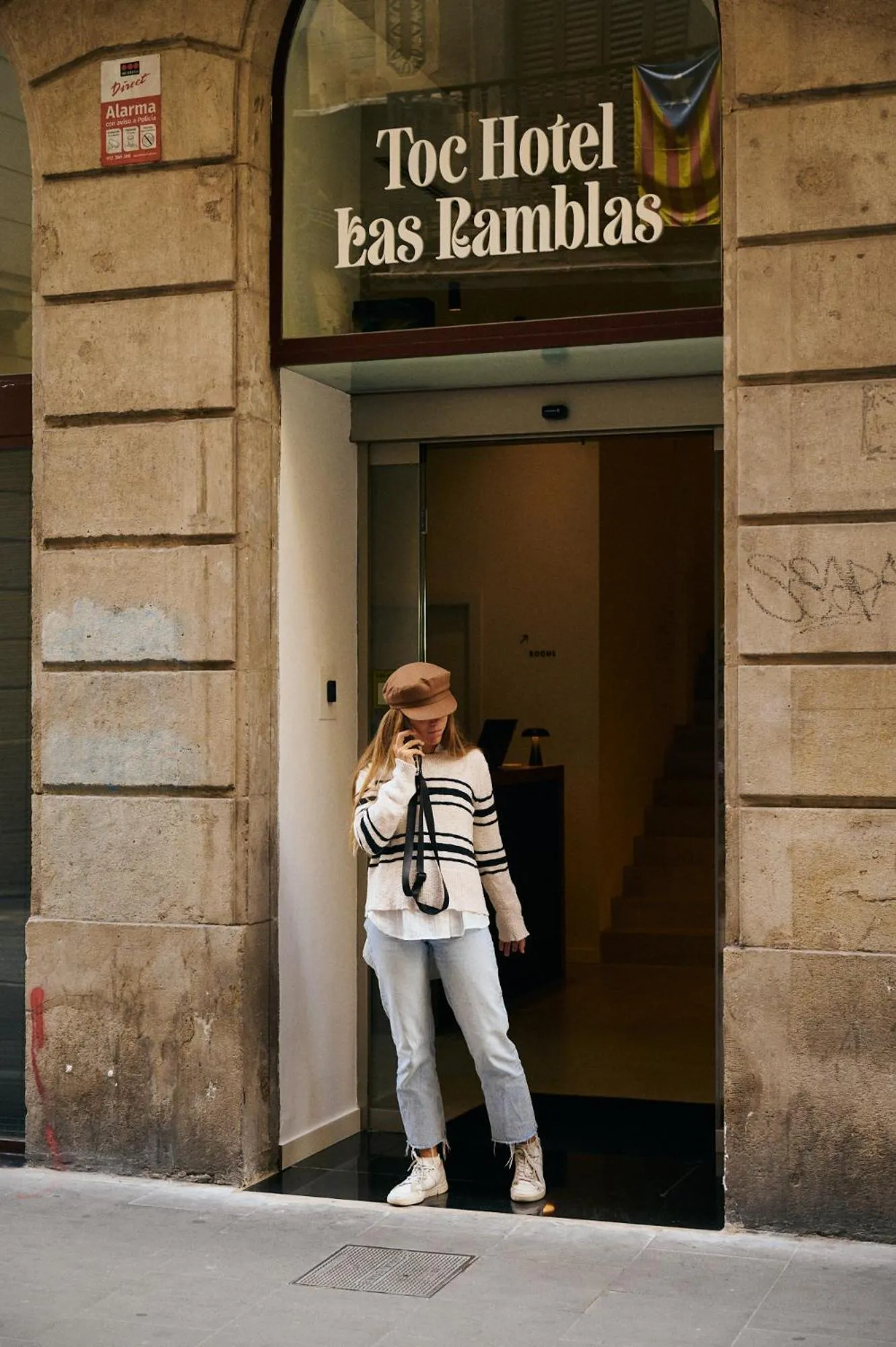 Facade/entrance in TOC Hotel Las Ramblas