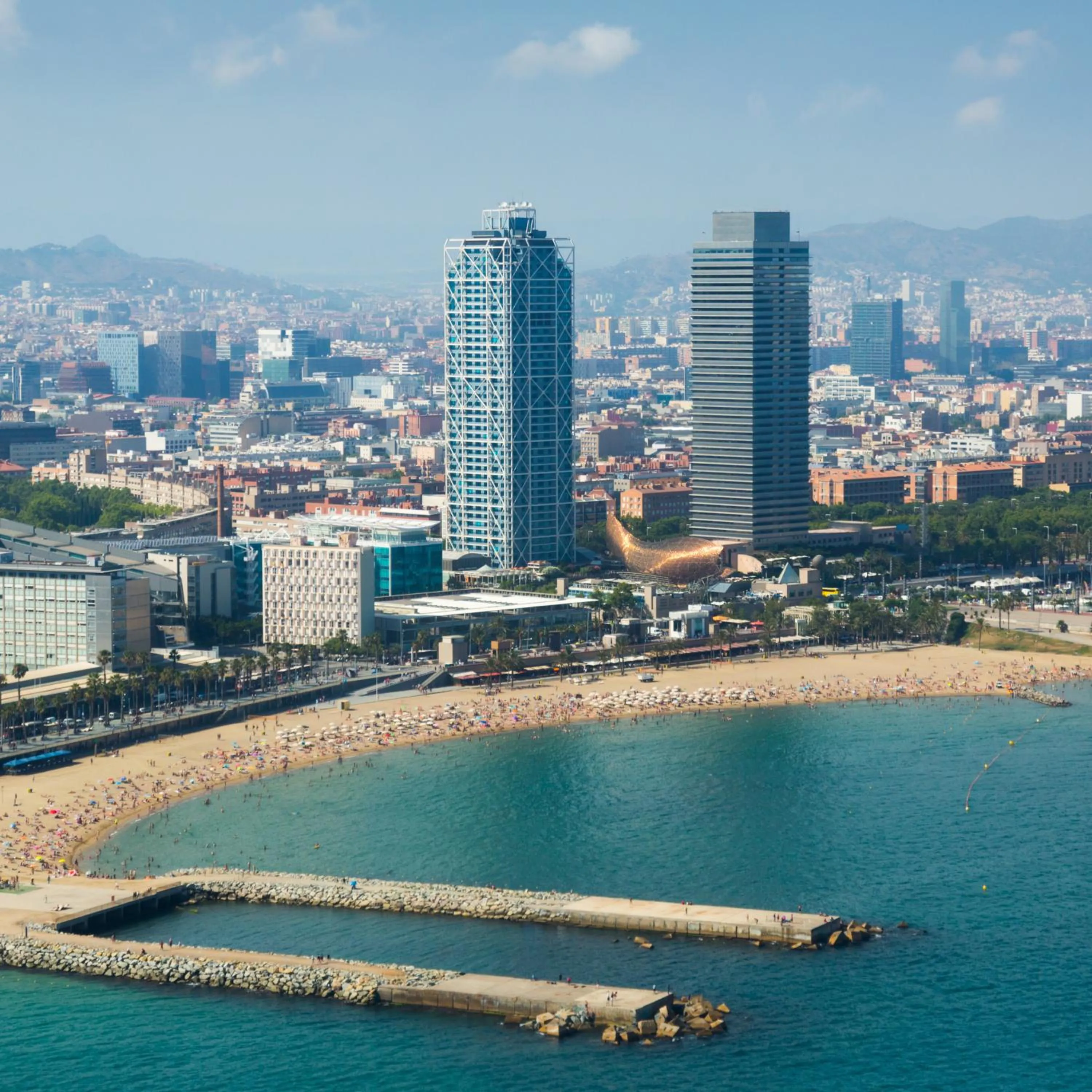 Beach in TOC Hotel Las Ramblas