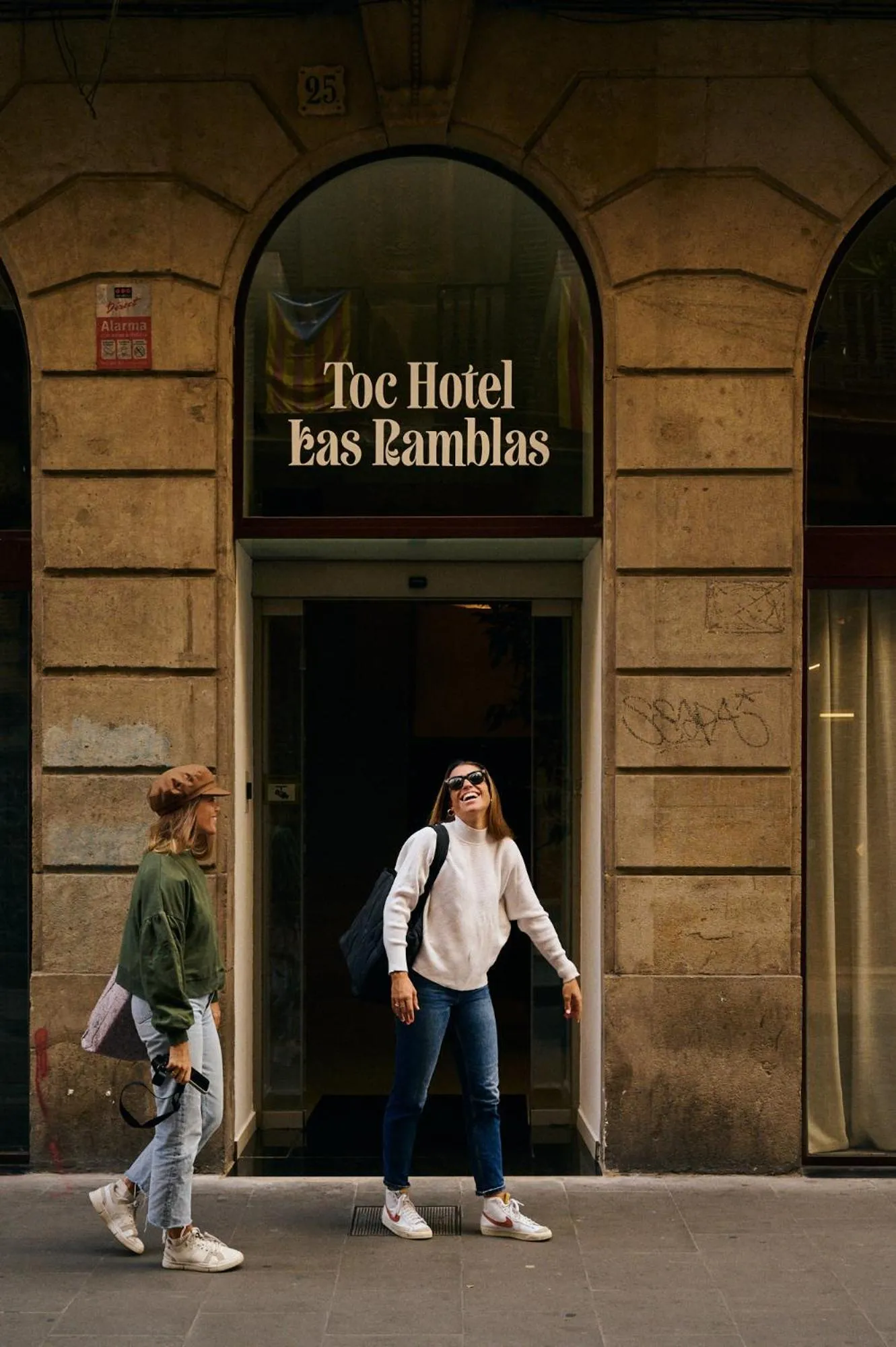 Facade/entrance in TOC Hotel Las Ramblas