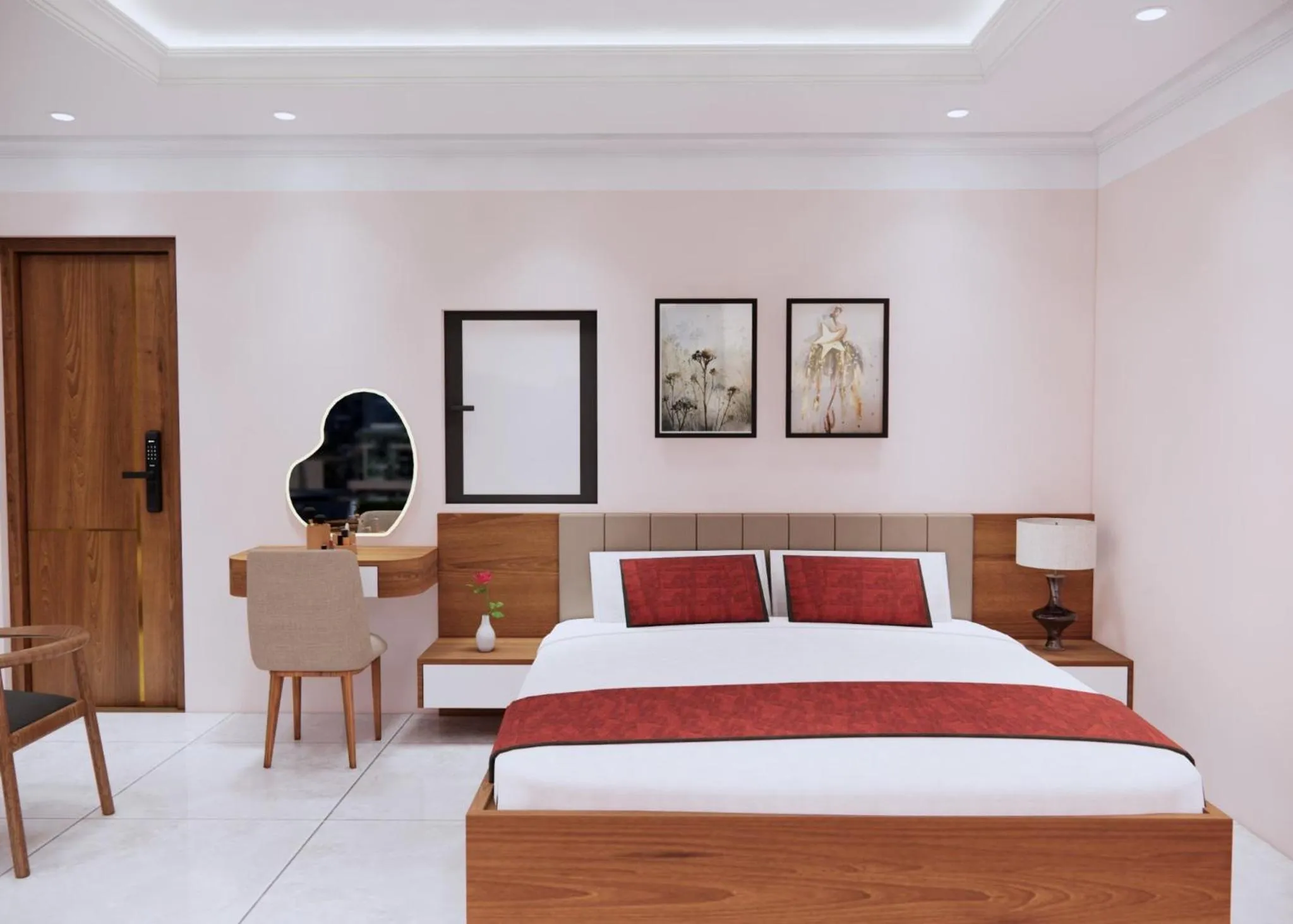 Bed in En Hotel Sapa