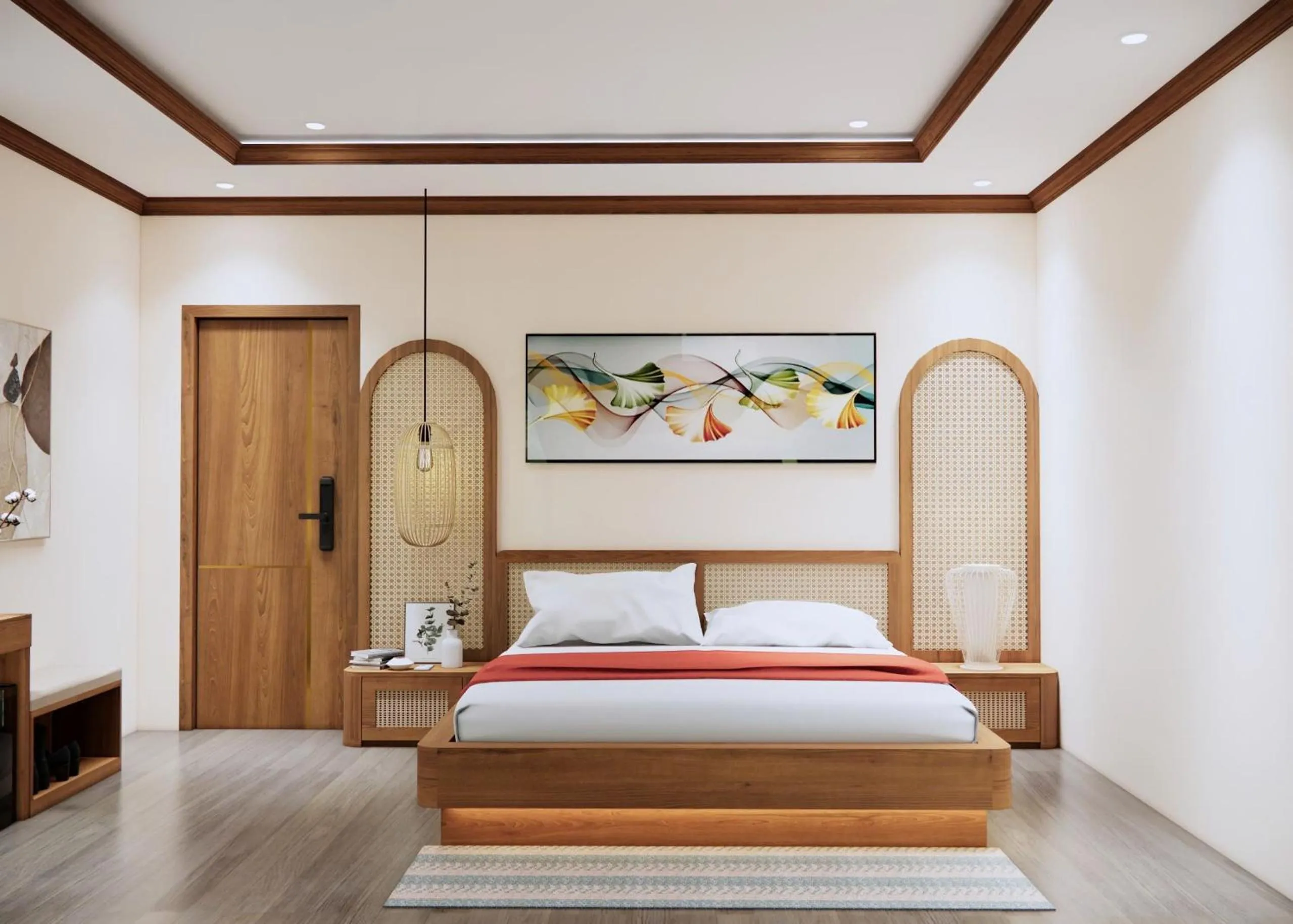 Bed in En Hotel Sapa