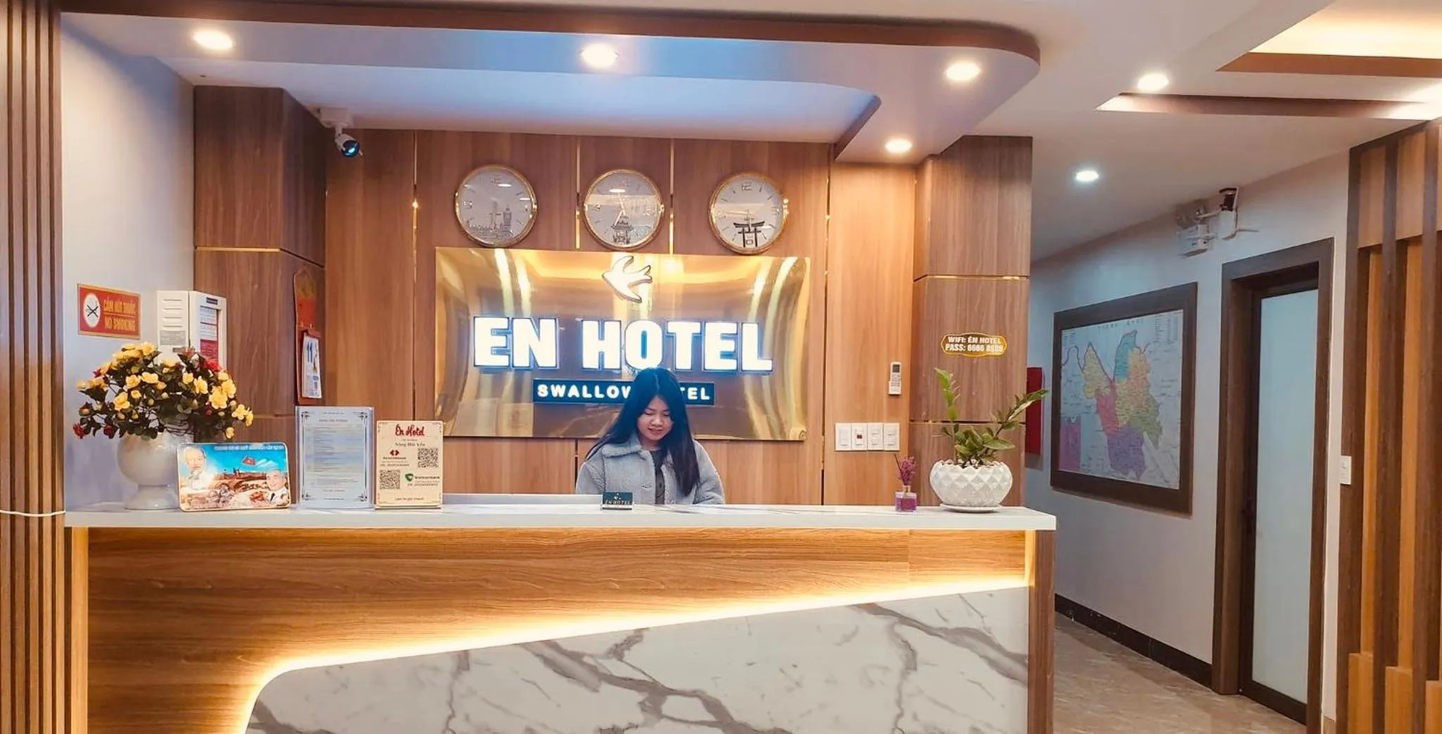 Seating area in En Hotel Sapa