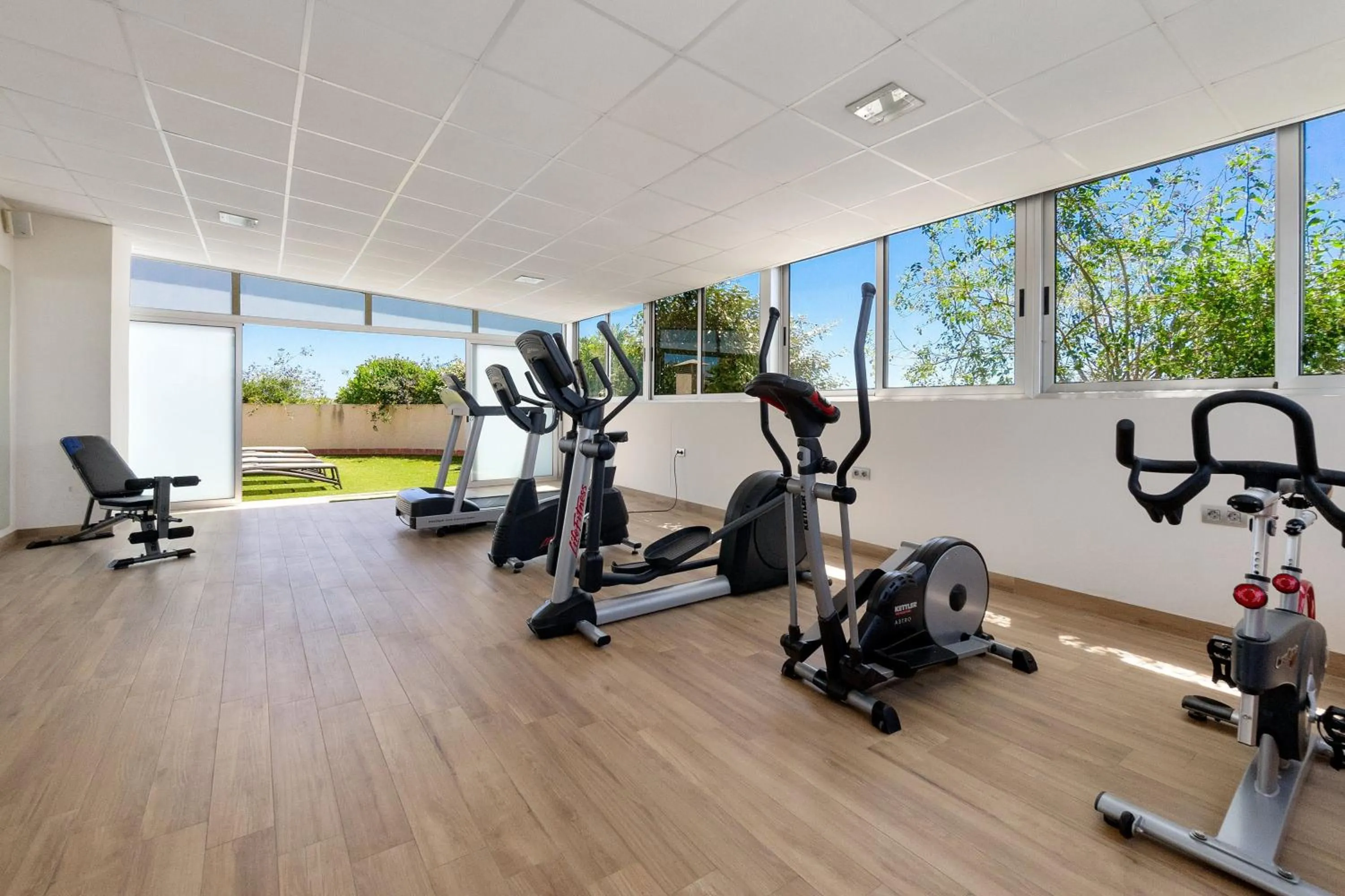 Fitness centre/facilities in Hotel Areca