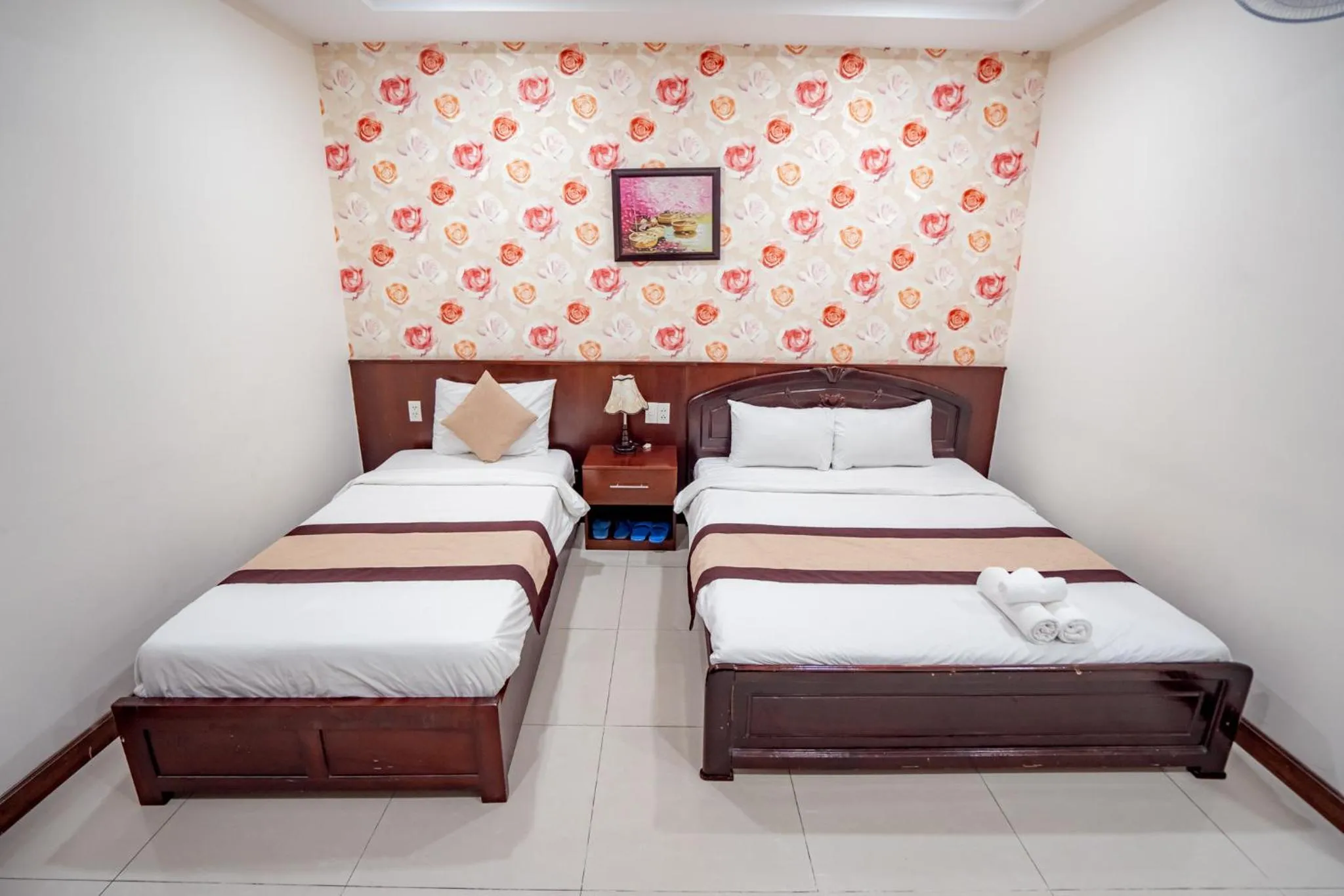 Bed in LUXURY HOTEL HẬU GIANG