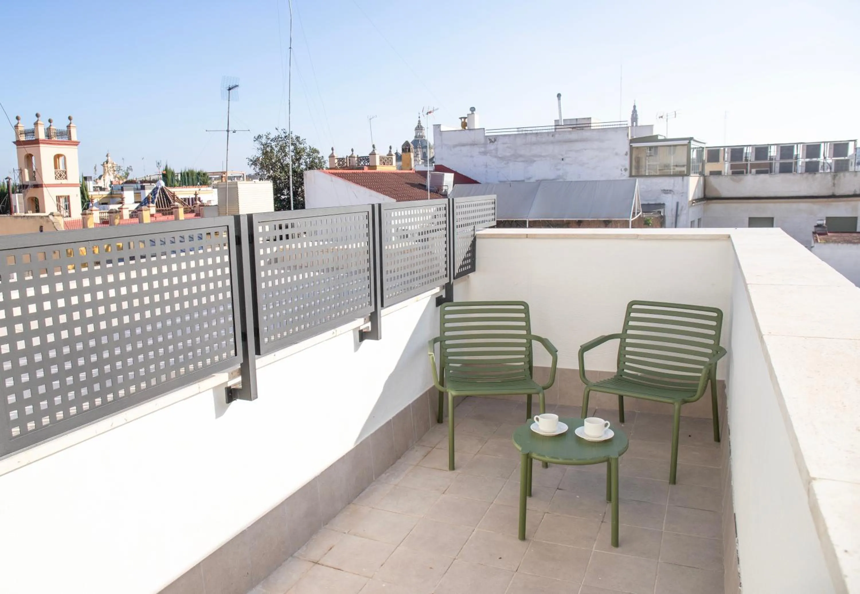 Balcony/Terrace in nQn Aparts & Suites Sevilla