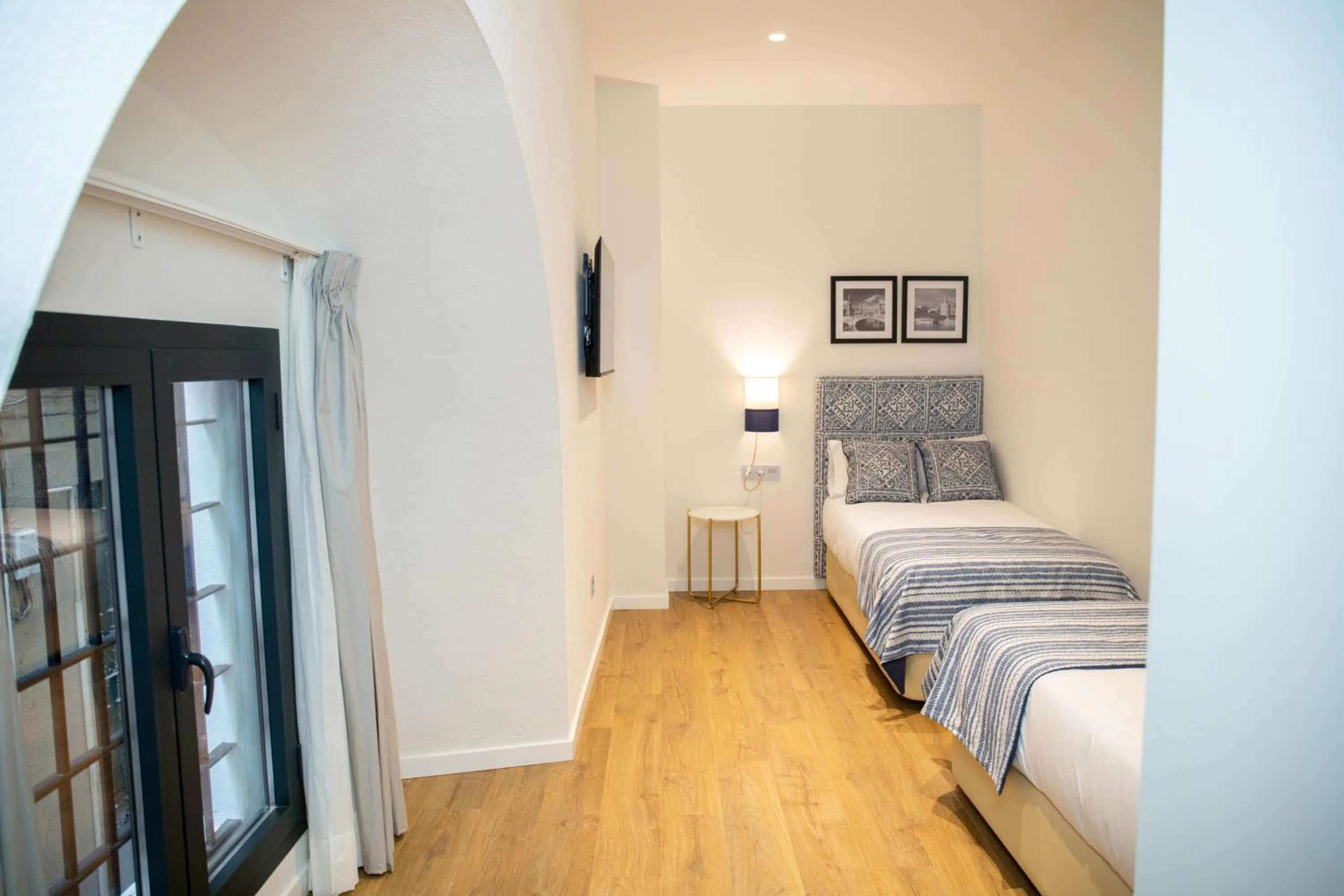 Bed in nQn Aparts & Suites Sevilla