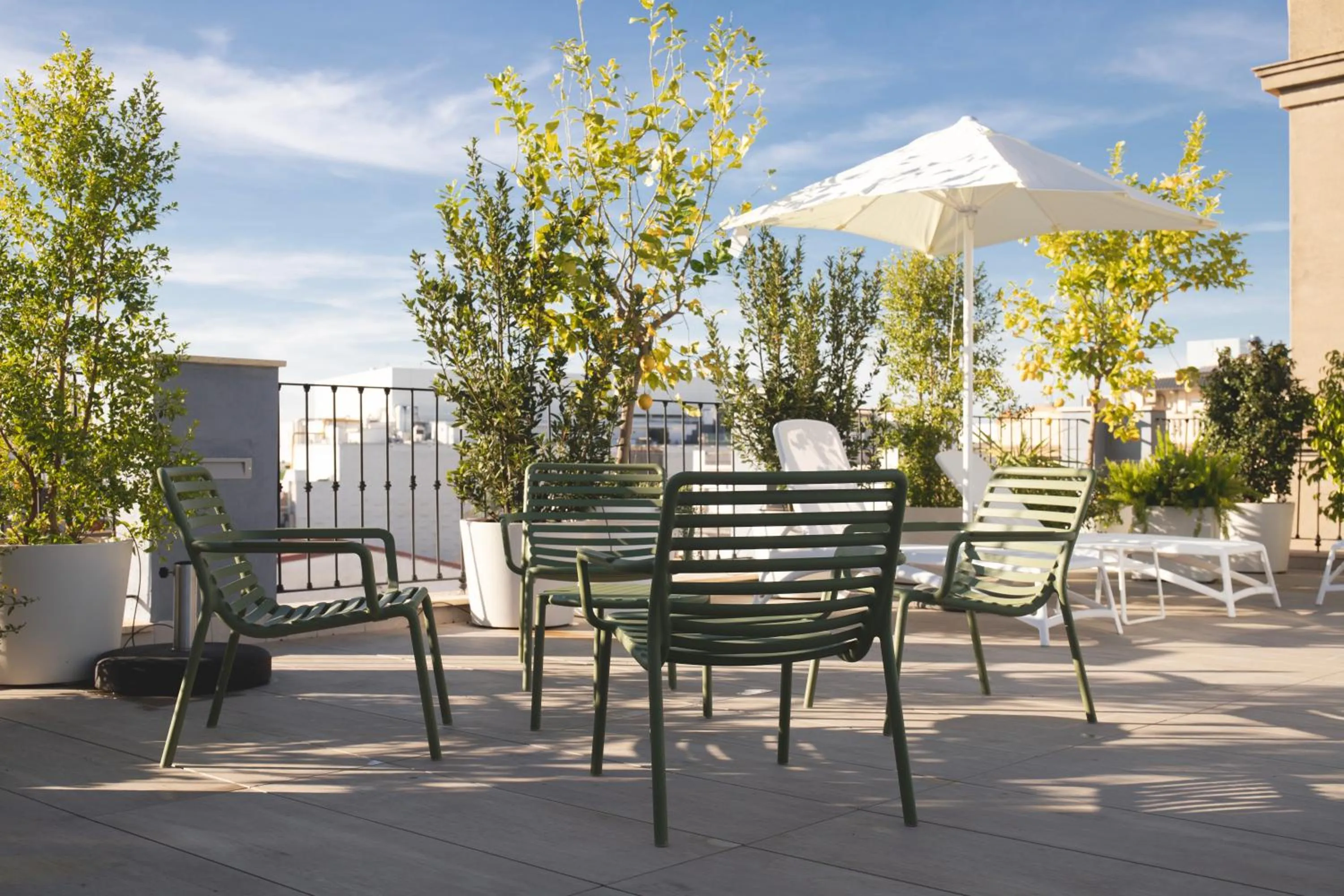 Patio in nQn Aparts & Suites Sevilla