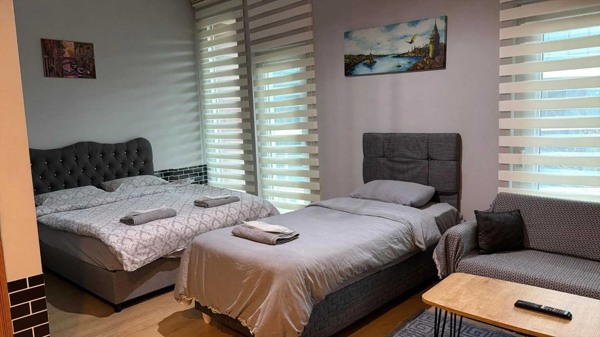 Bed in Nur Sena's House