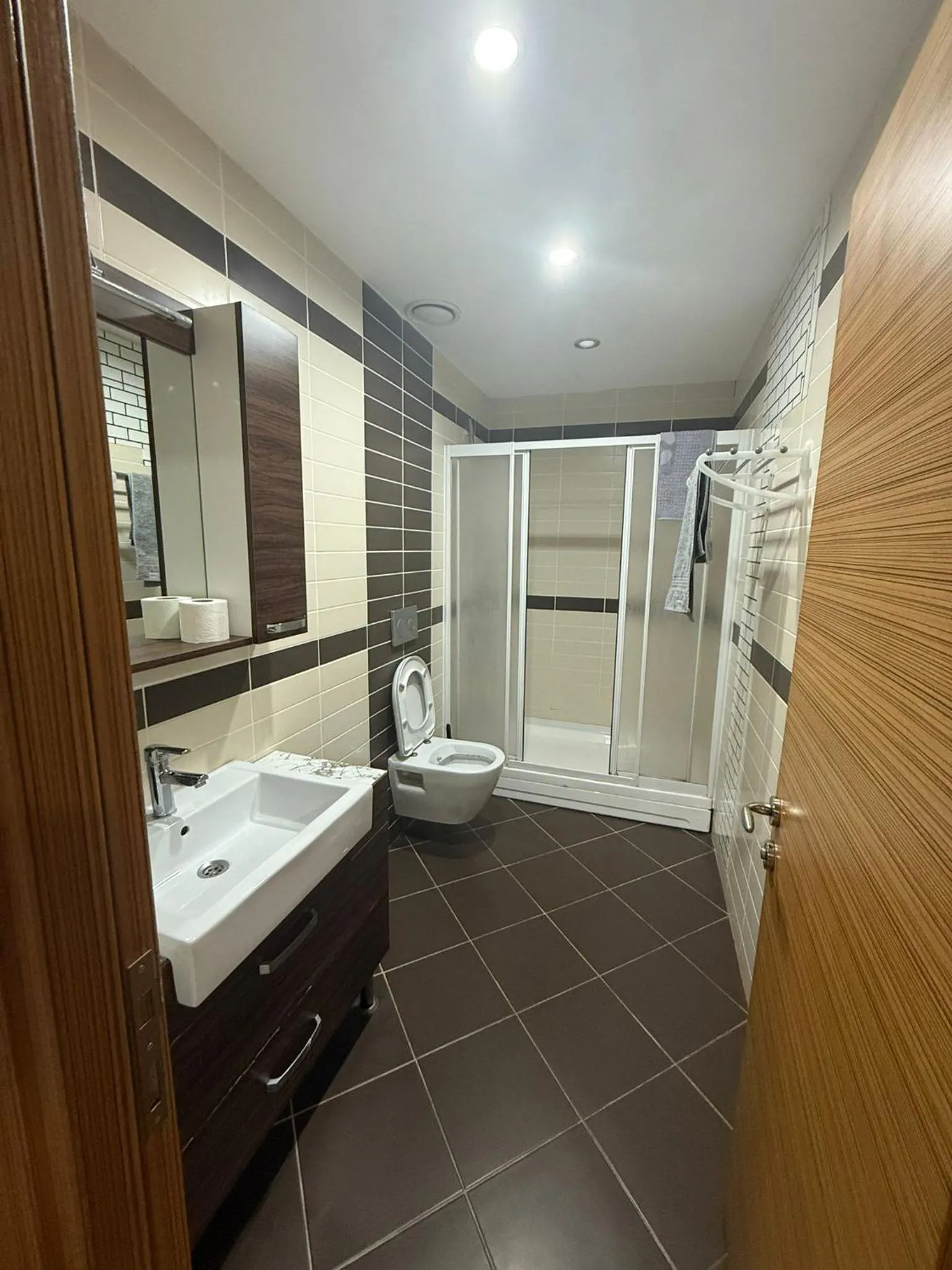 Shower in Nur Sena's House