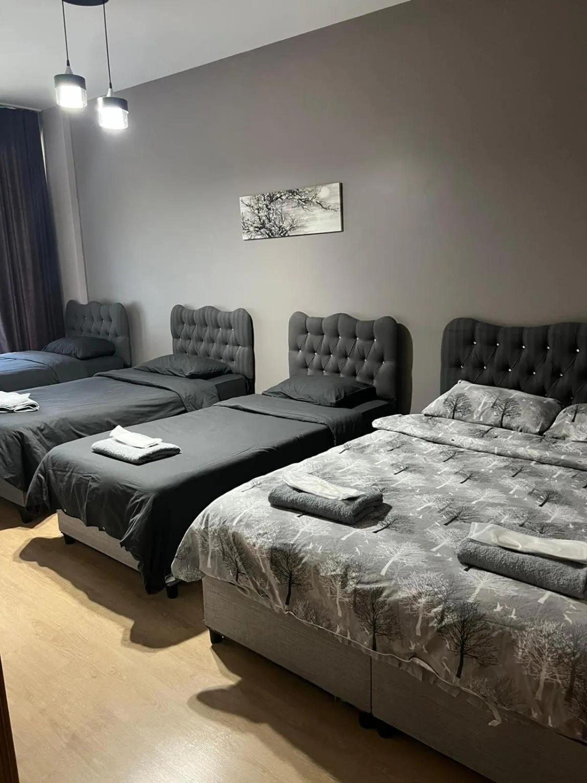 Bed in Nur Sena's House