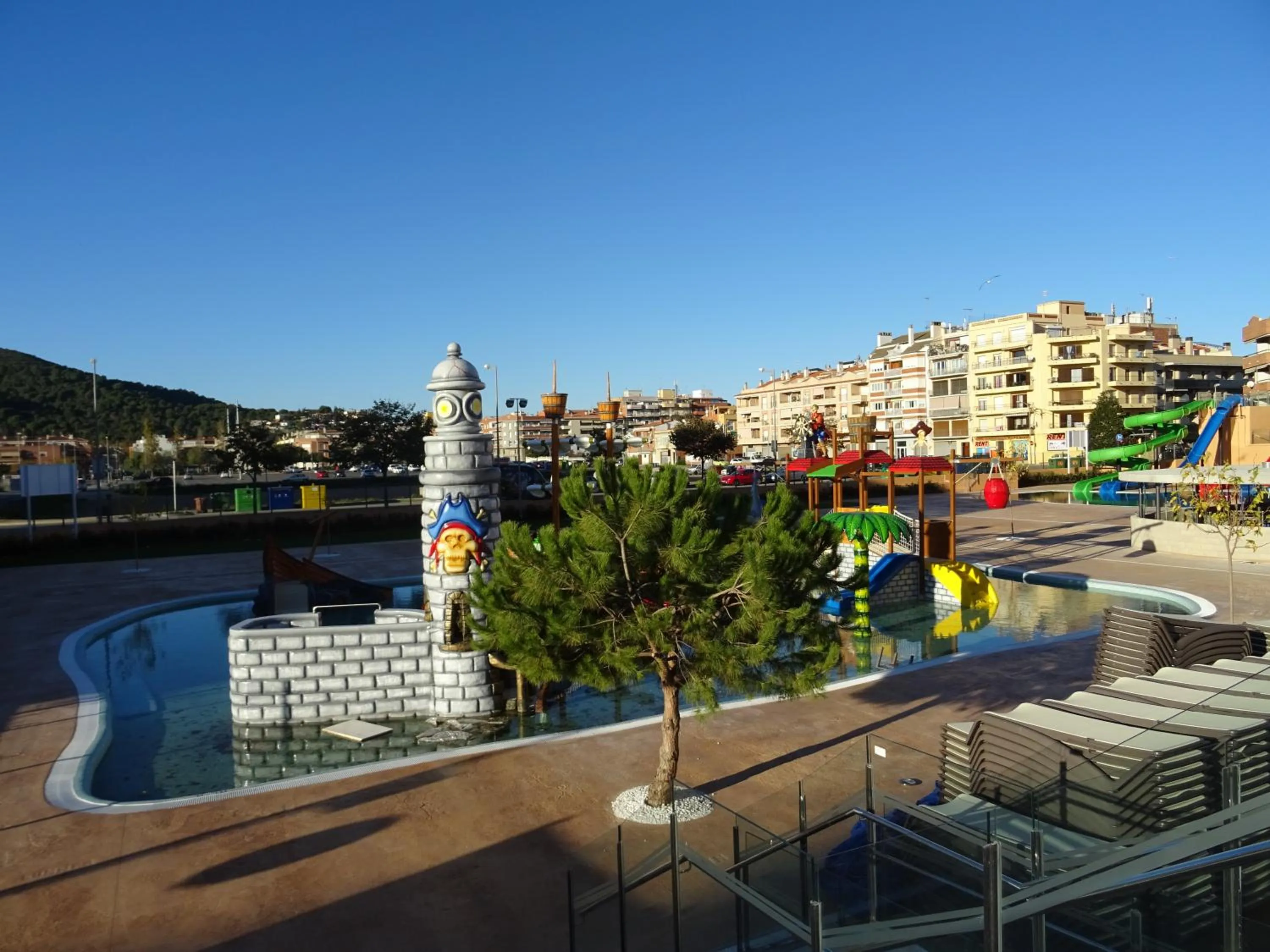 Aqua park in Hotel Sorra Daurada Splash