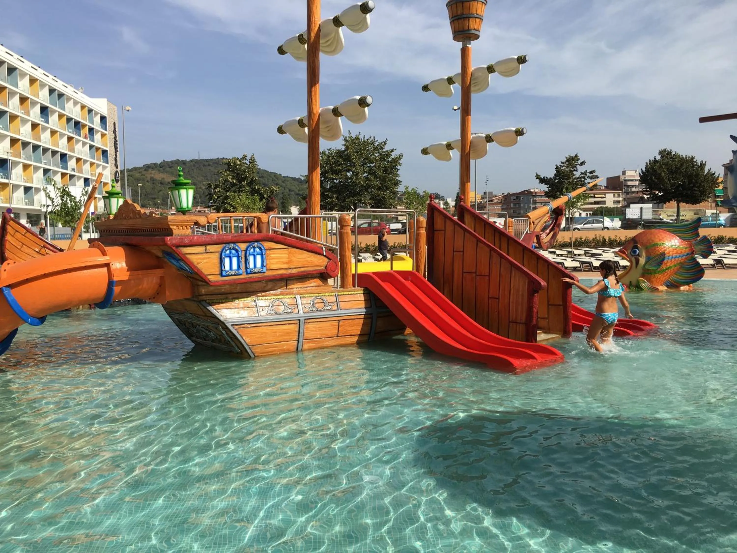 Aqua park in Hotel Sorra Daurada Splash