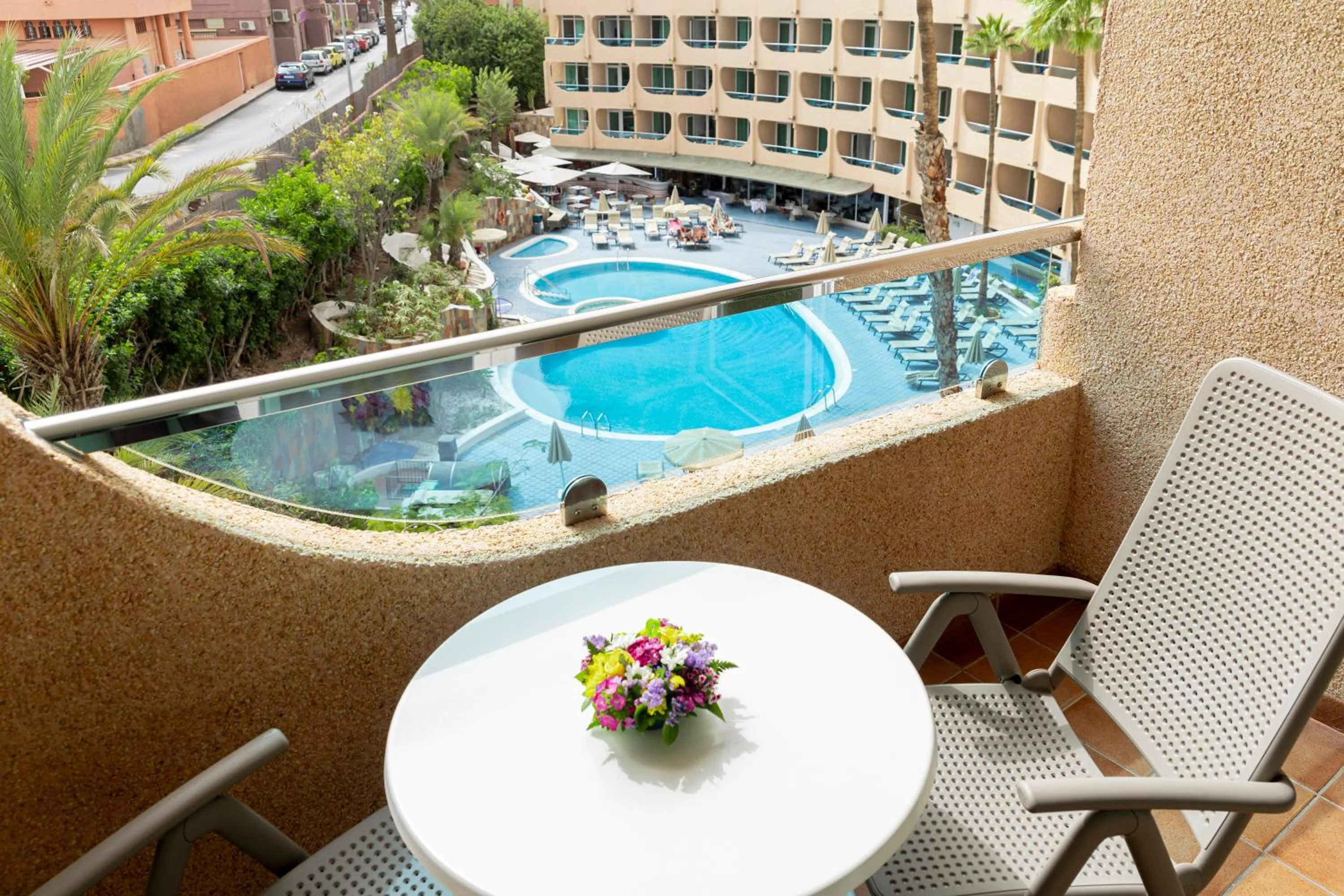 Balcony/Terrace in MUR Apartamentos Buenos Aires Gran Canaria