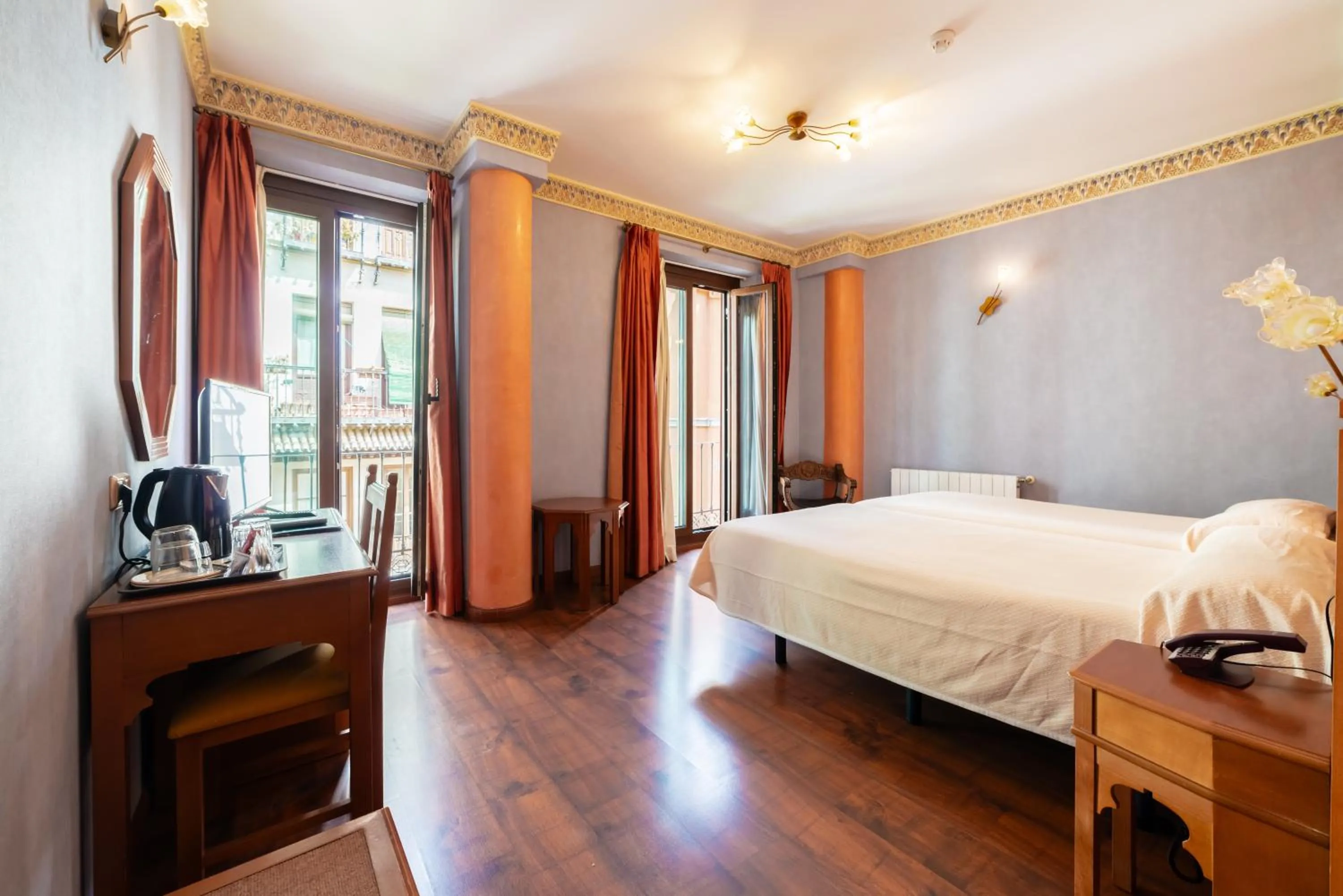 Bed in Hotel Posada del Toro