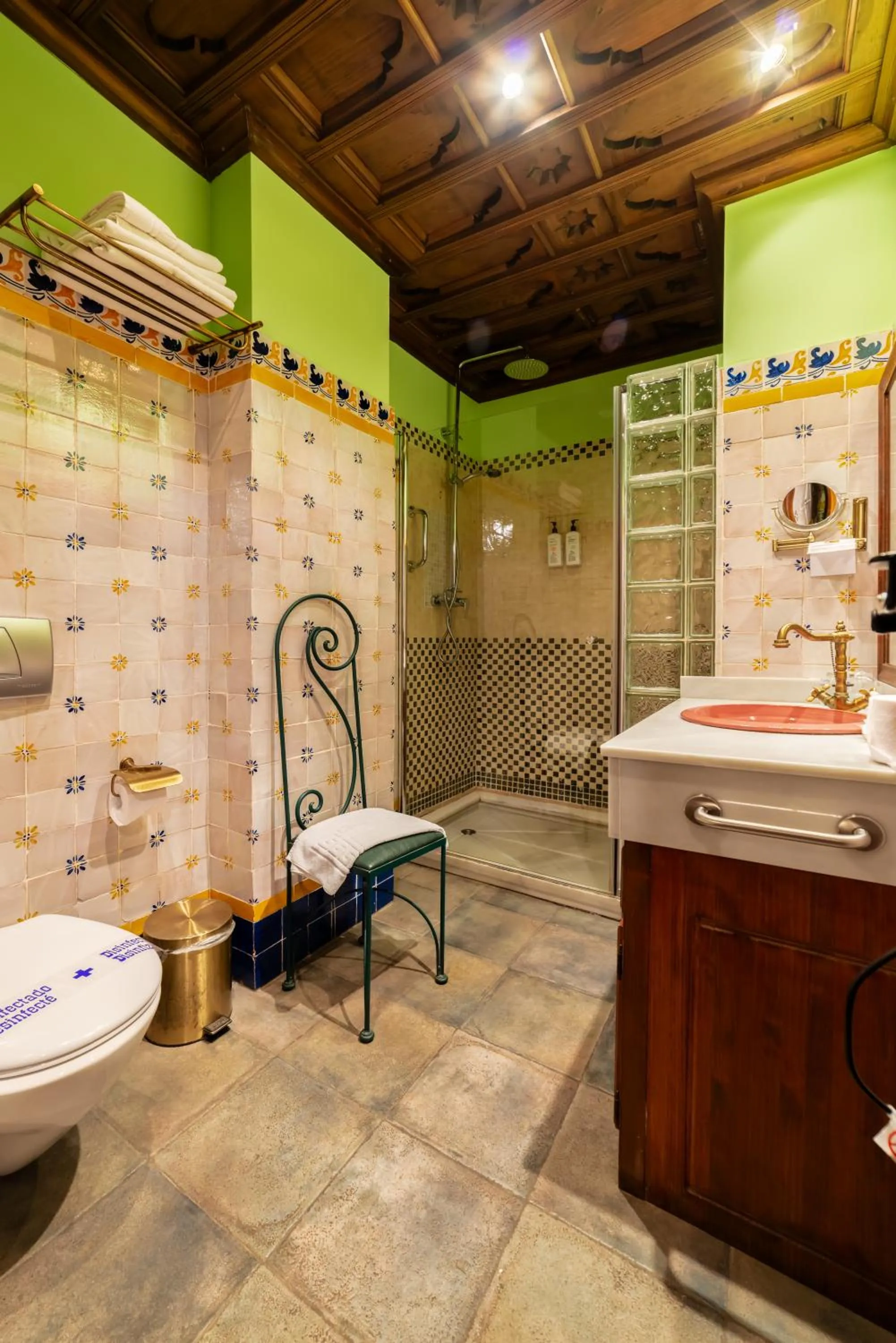 Bathroom in Hotel Posada del Toro