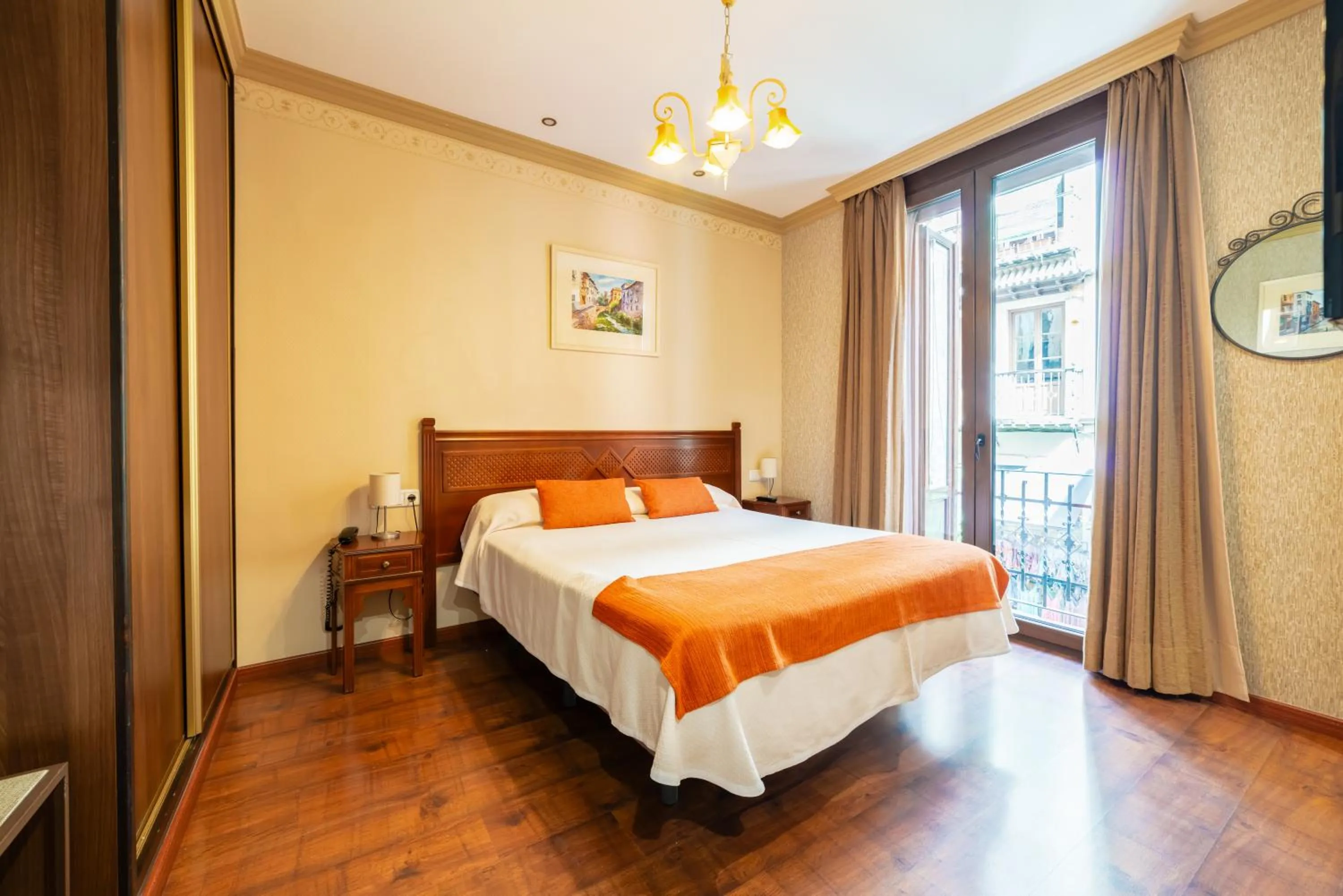 Bed in Hotel Posada del Toro