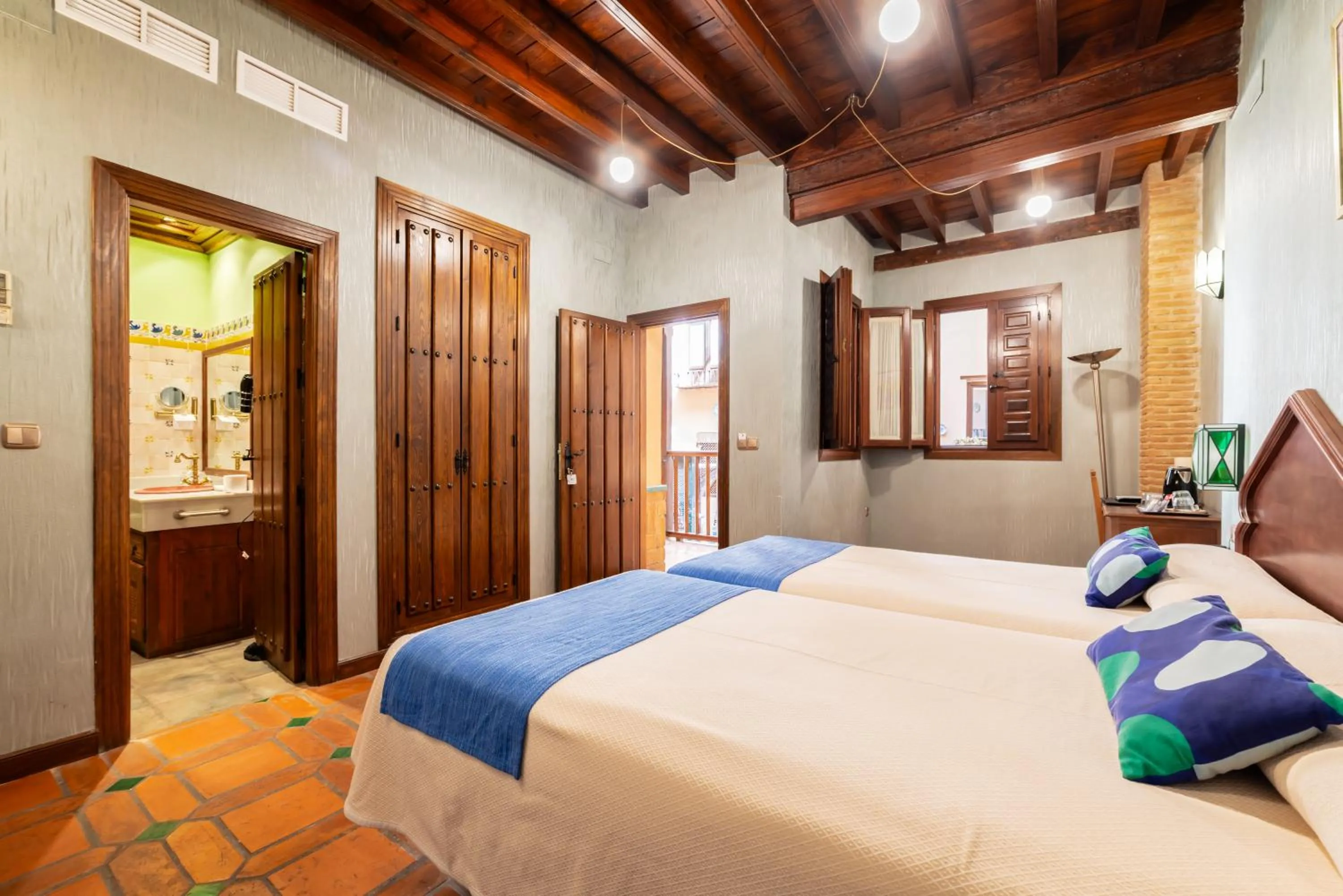 Bed in Hotel Posada del Toro