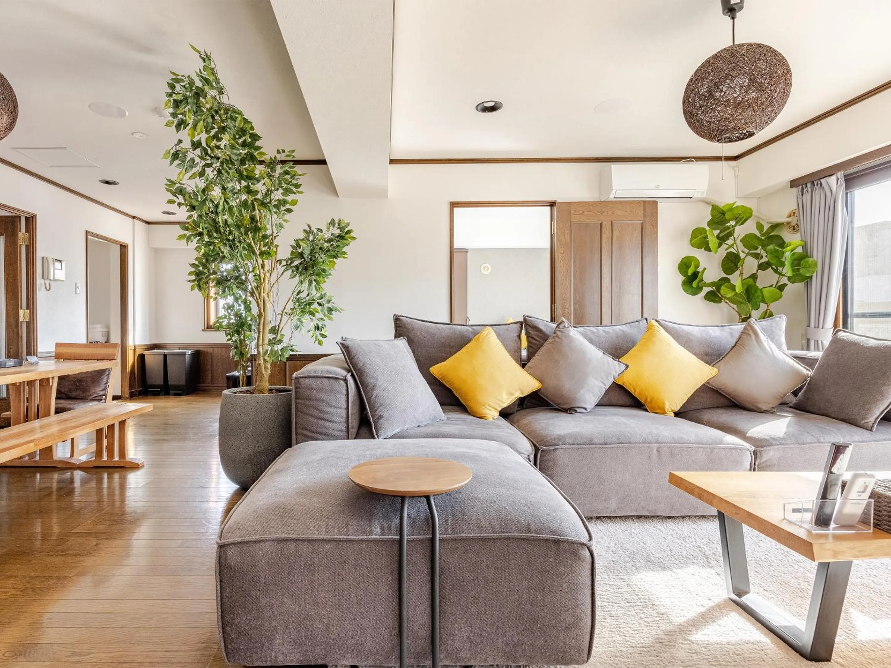 Living room in LIT’S INN Sapporo