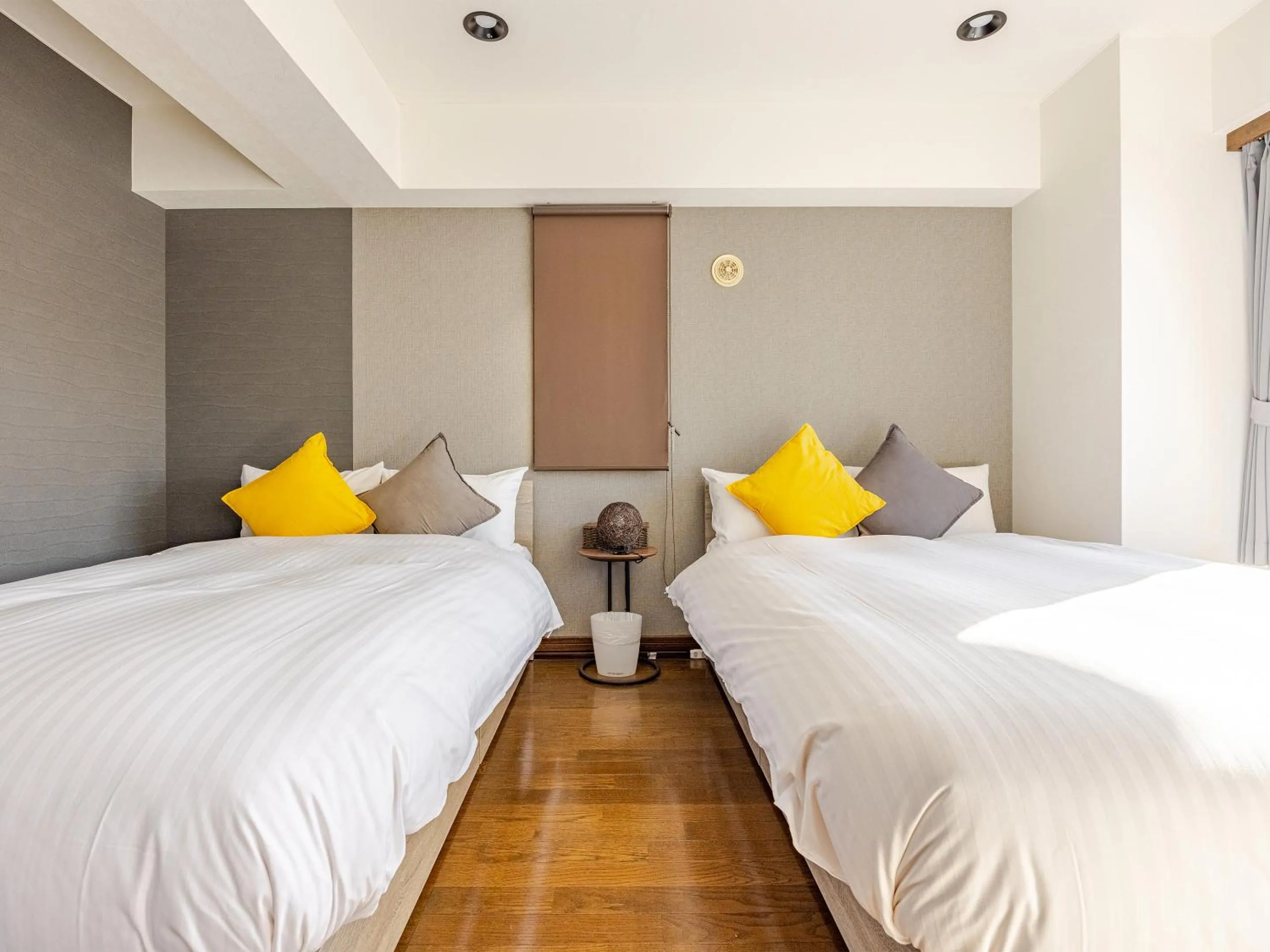 Bed in LIT’S INN Sapporo