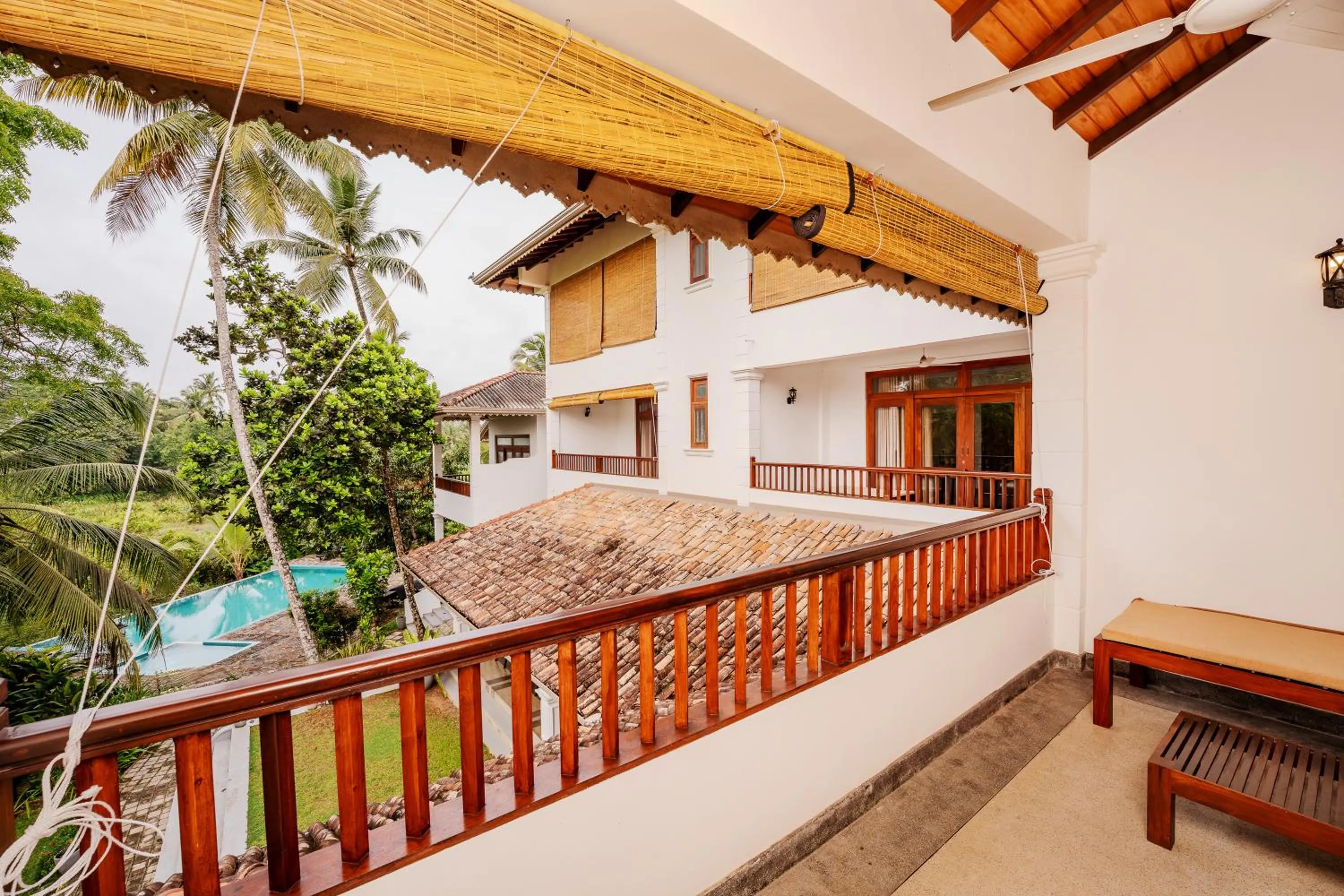 Balcony/Terrace in Serenity Boutique - Unawatuna