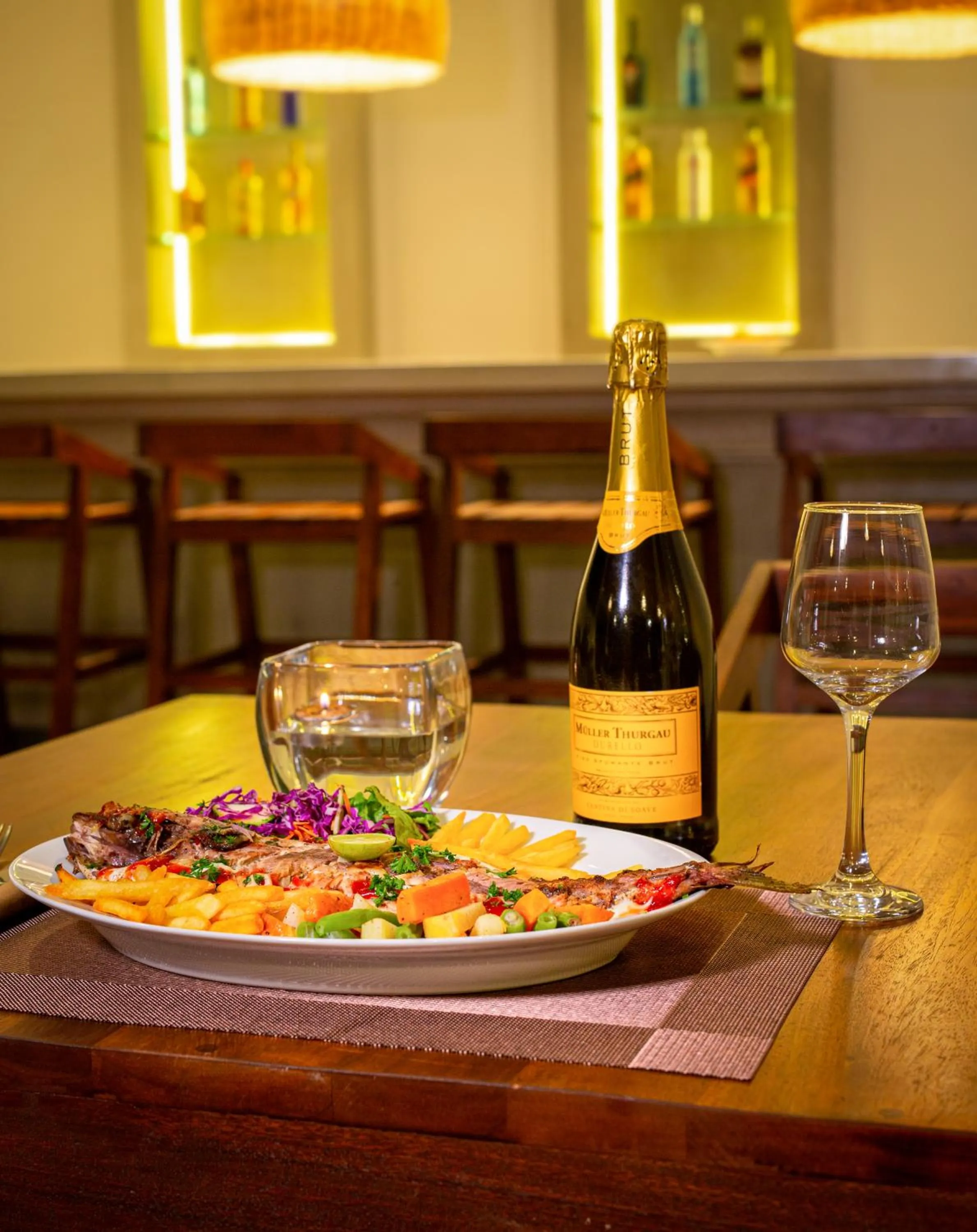 Lounge or bar in Serenity Boutique - Unawatuna