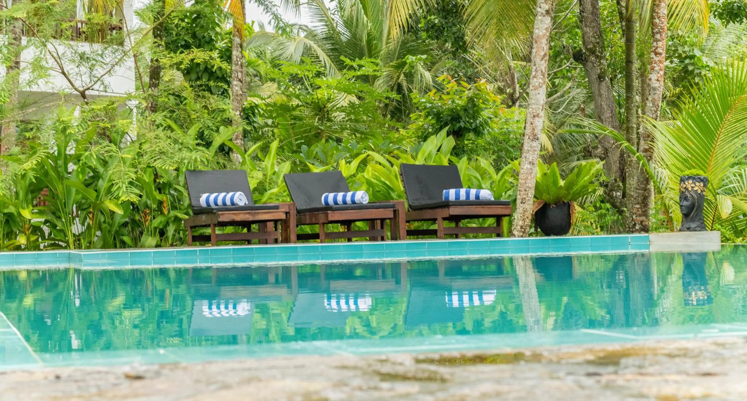 Swimming pool in Serenity Boutique - Unawatuna