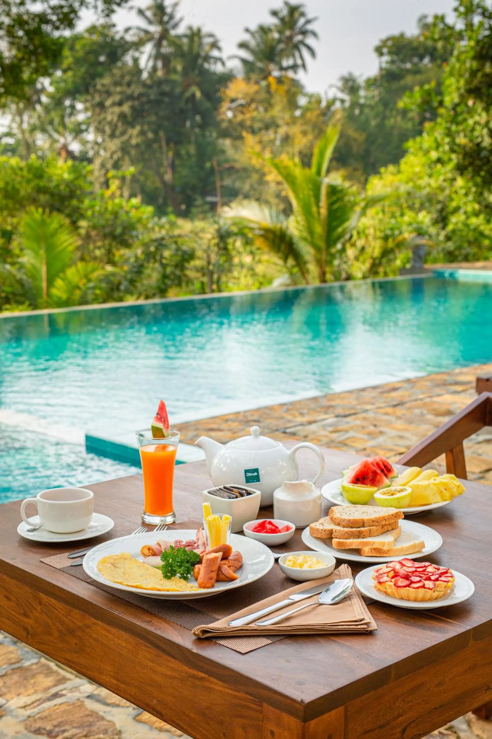 Pool view in Serenity Boutique - Unawatuna