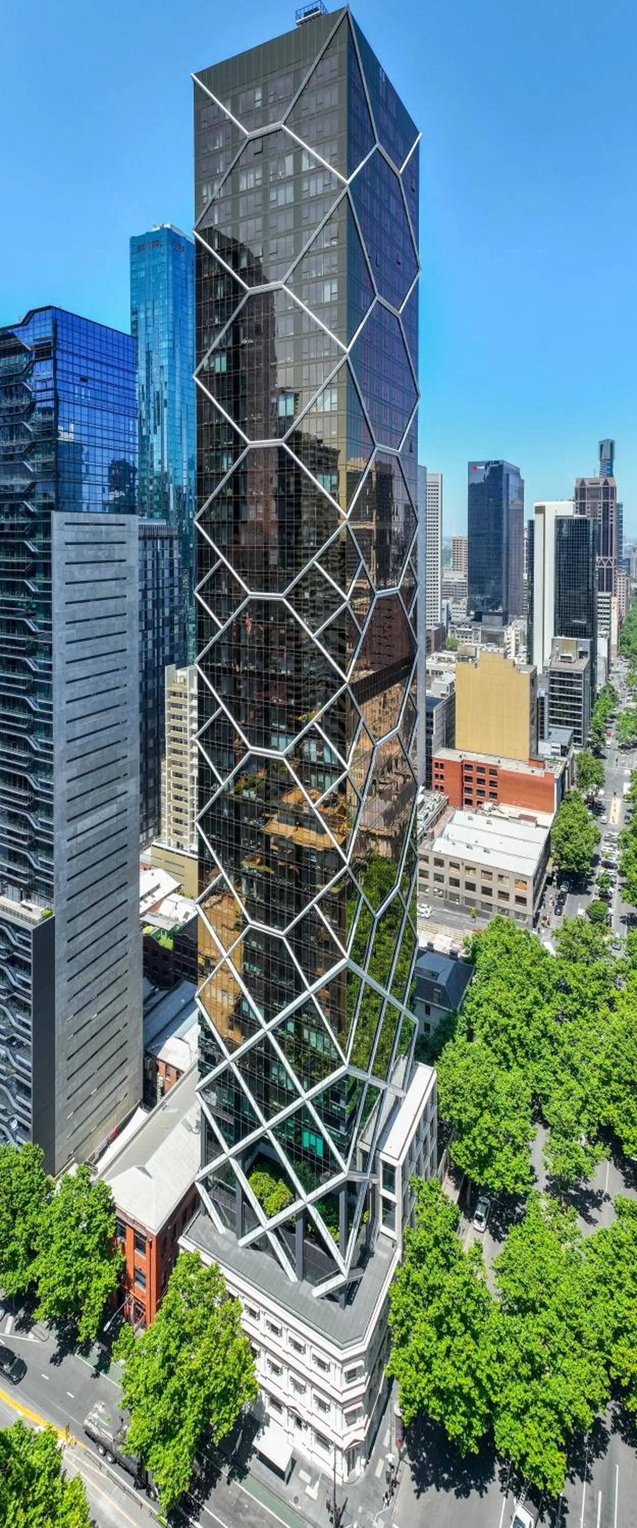 Property building in Paragon Apartments by CLLIX