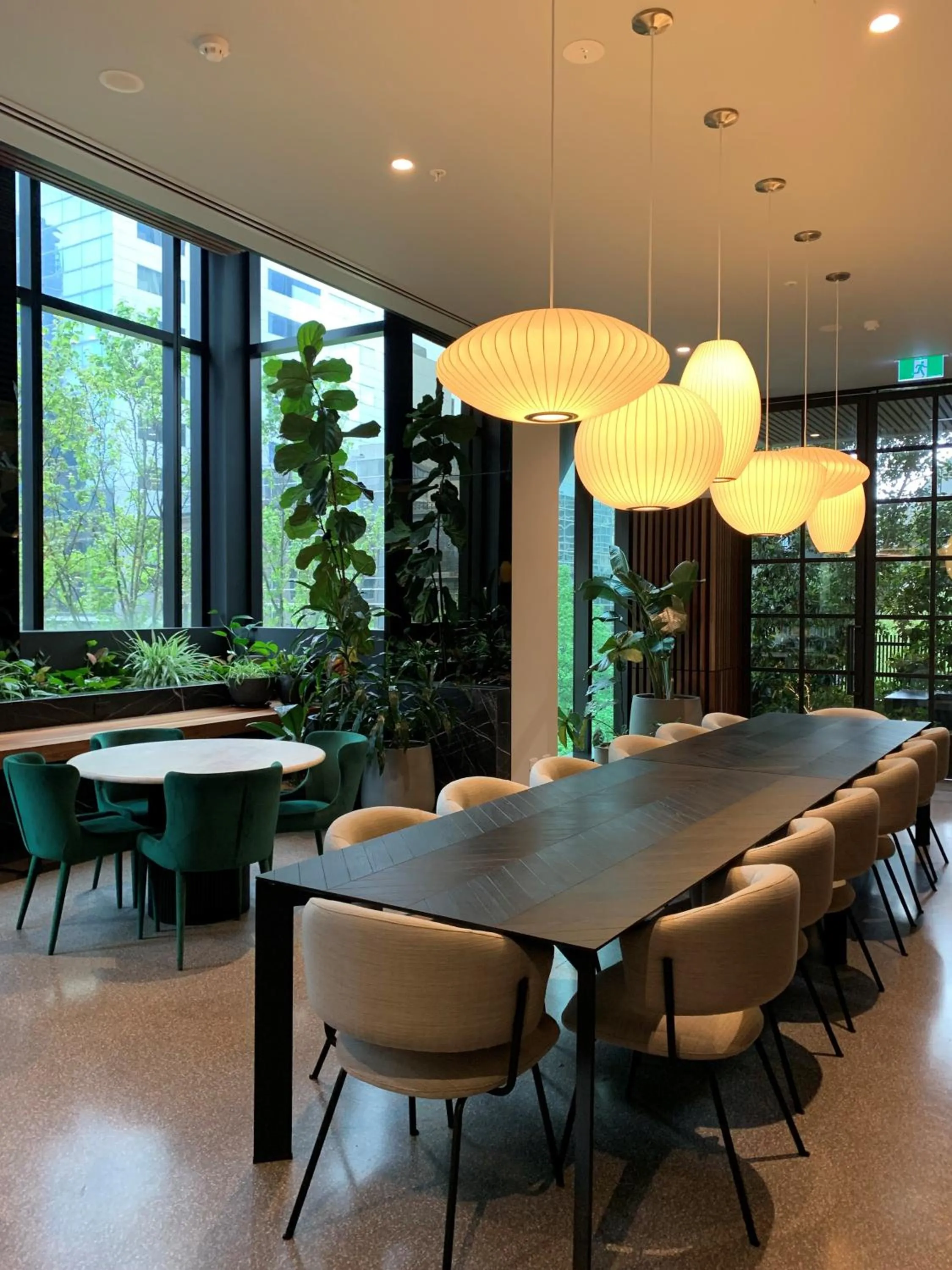 Communal lounge/ TV room in Paragon Apartments by CLLIX