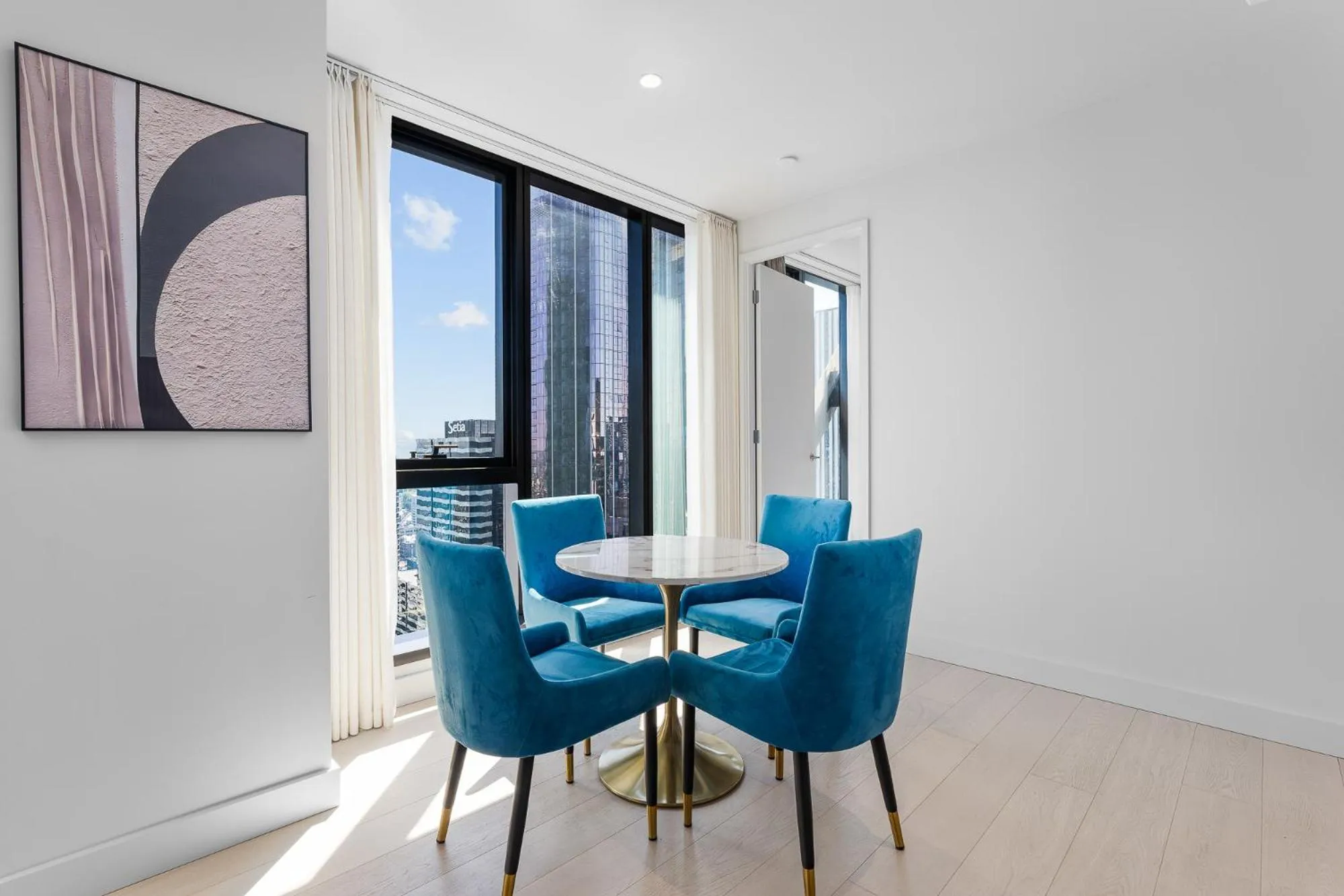 Living room in Paragon Apartments by CLLIX