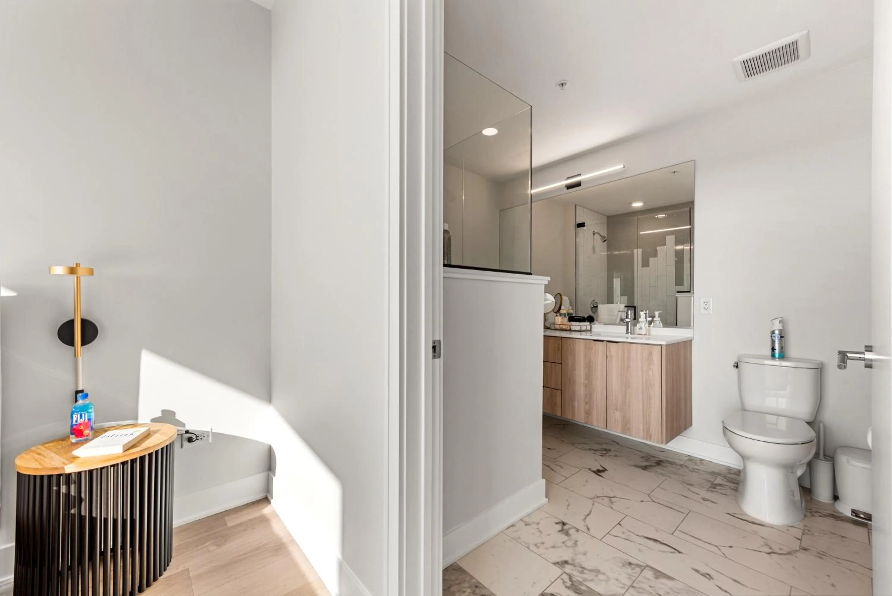 Toilet in Avra Stylish Apartments Prime West Loop Location Near Union Park