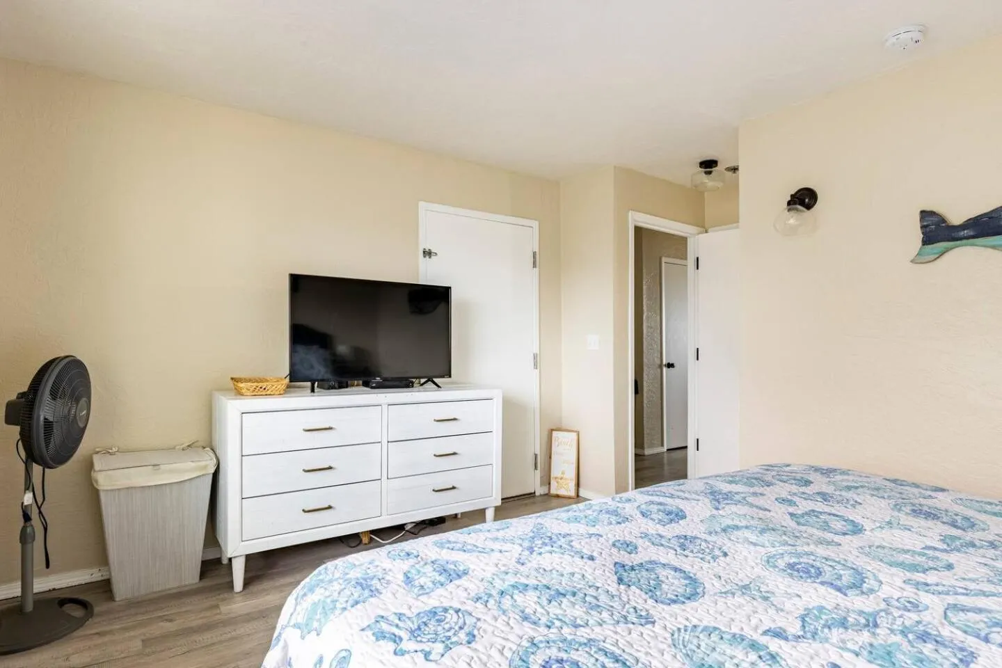 Bed in Sand Dollar Haven at Seaside Beach Club Unit 306