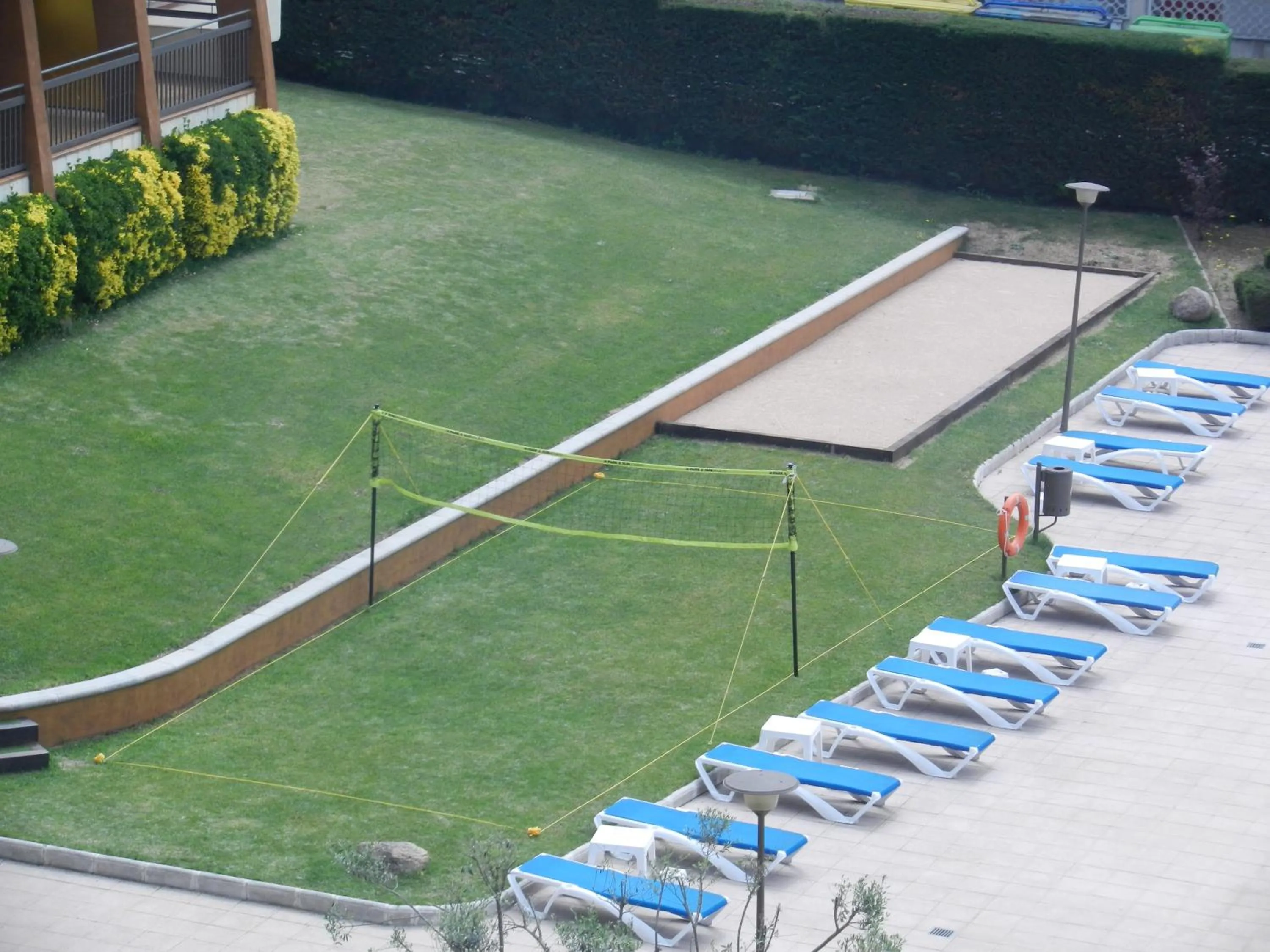 Patio in GHT Aparthotel Tossa Park