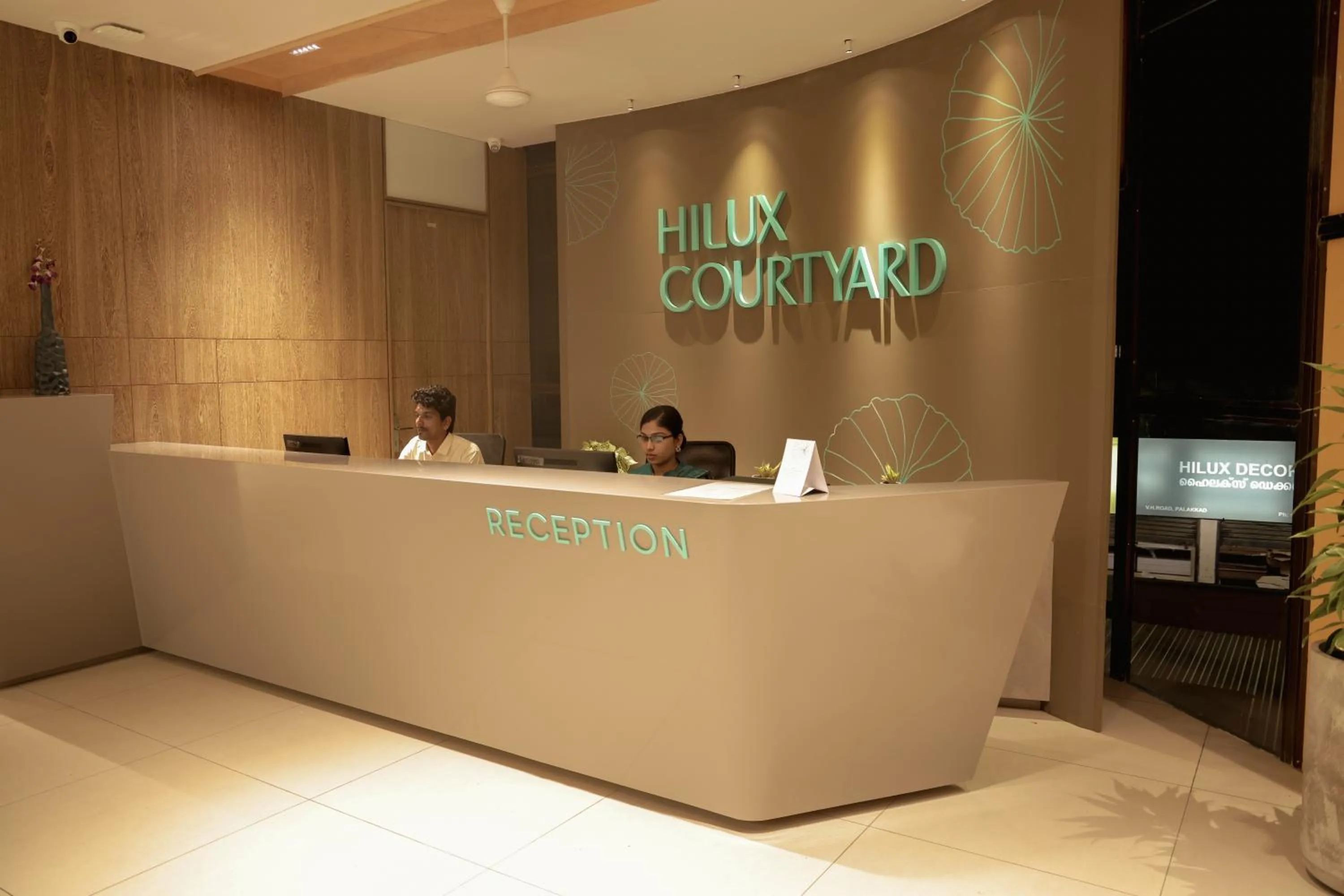 People in HILUX COURTYARD