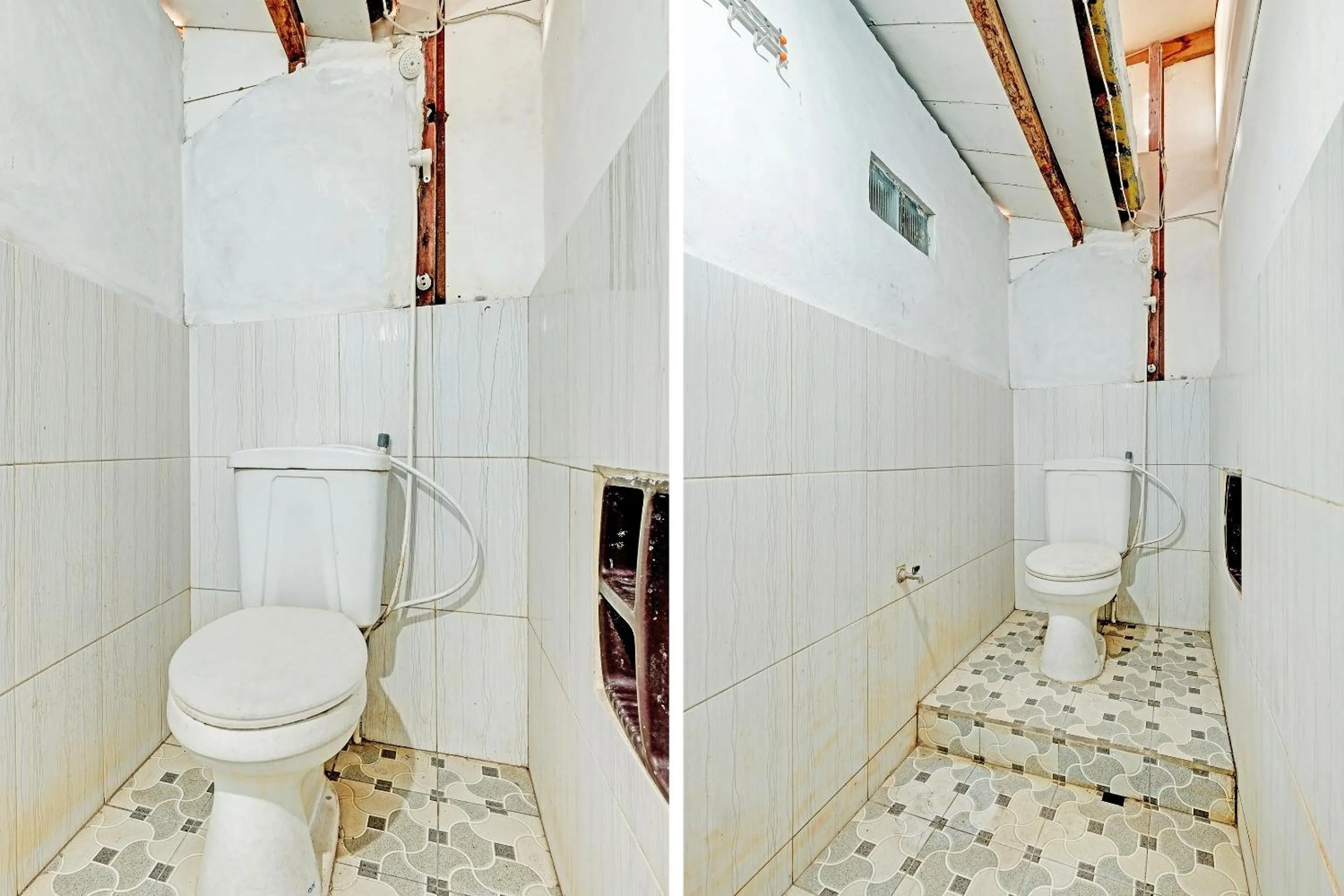 Bathroom in SPOT ON 91916 Joglo Doyong Homestay Syariah