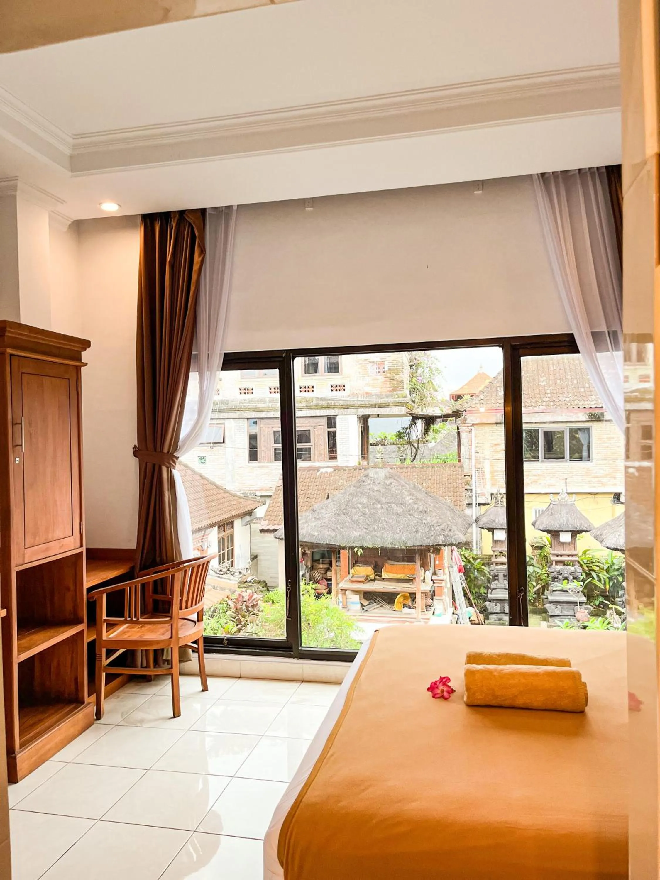 Balcony/Terrace, Bed in The Donno ubud Guest house