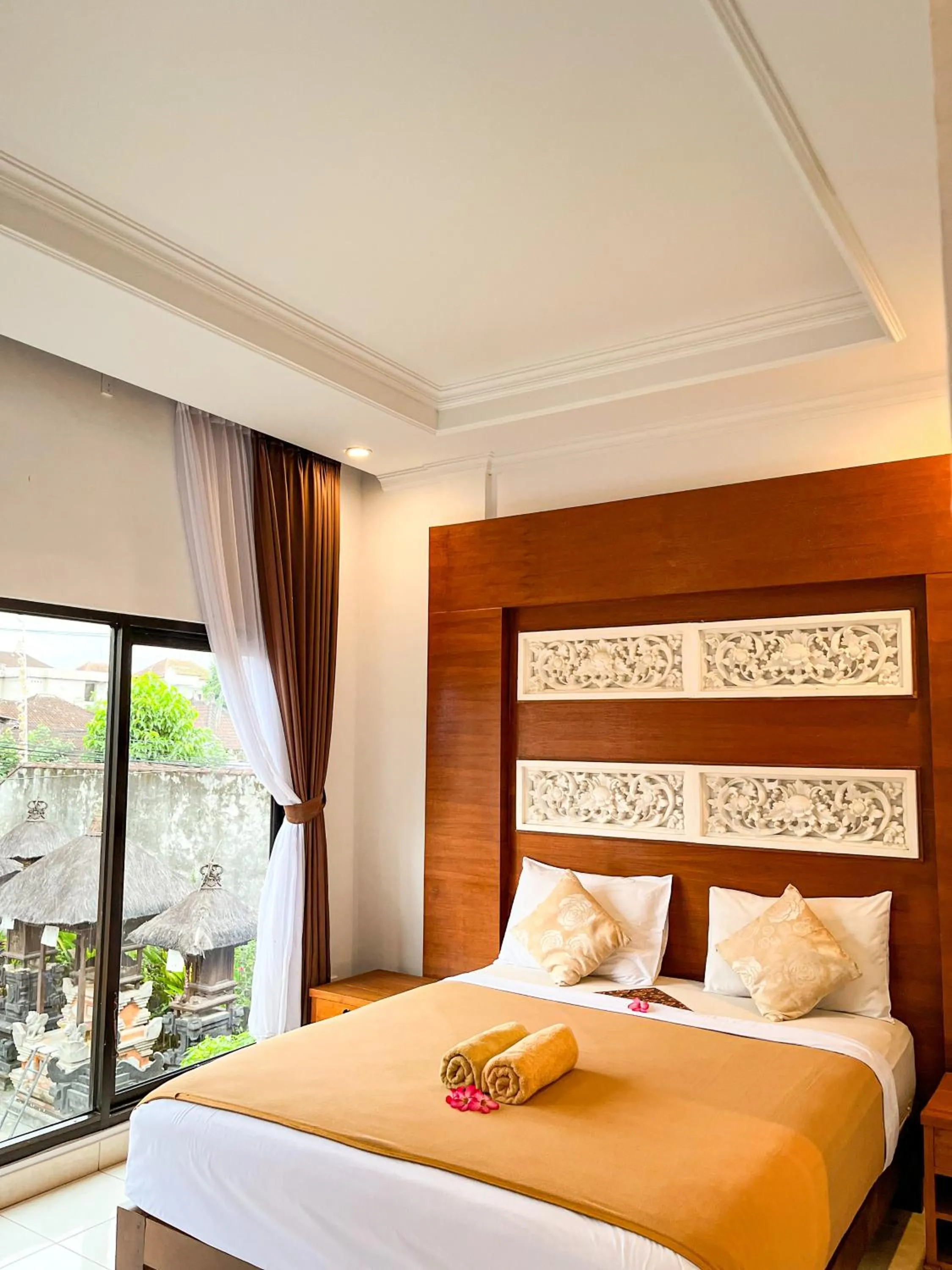 Bedroom, Bed in The Donno ubud Guest house