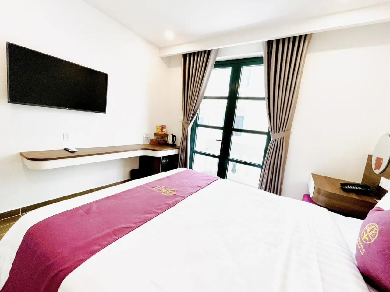 Bed in Myrtle Boutique Hotel Phu Quoc
