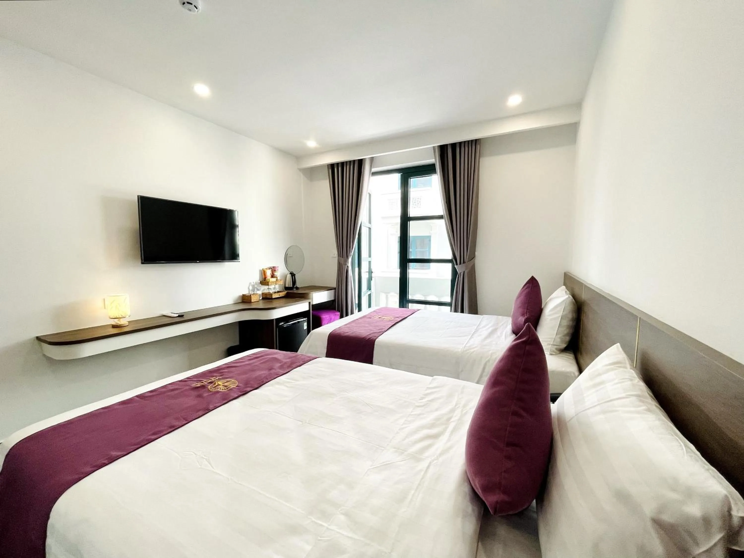 Bed in Myrtle Boutique Hotel Phu Quoc