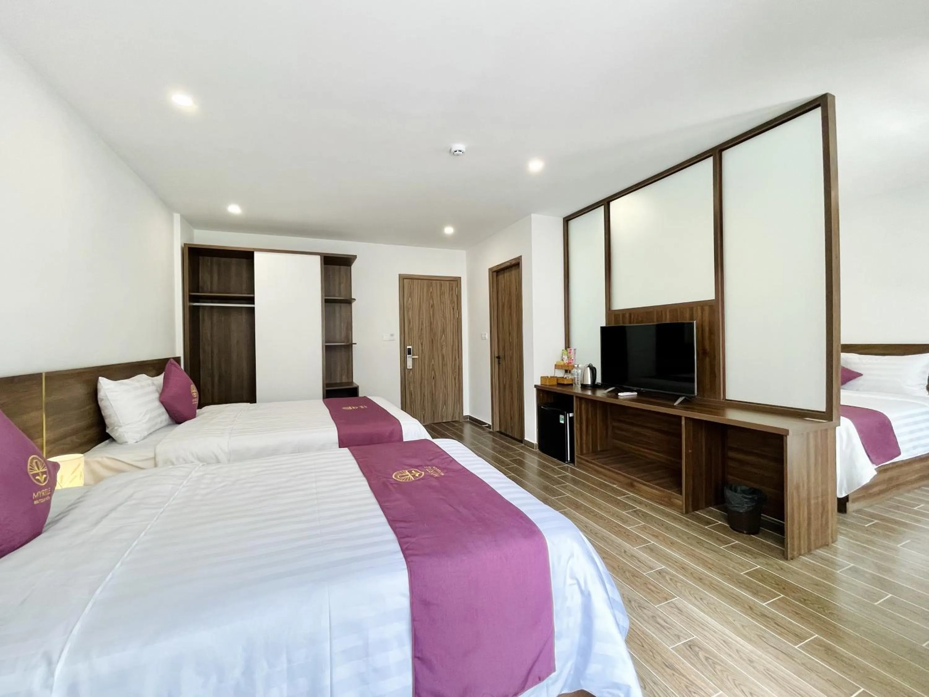 Bed in Myrtle Boutique Hotel Phu Quoc
