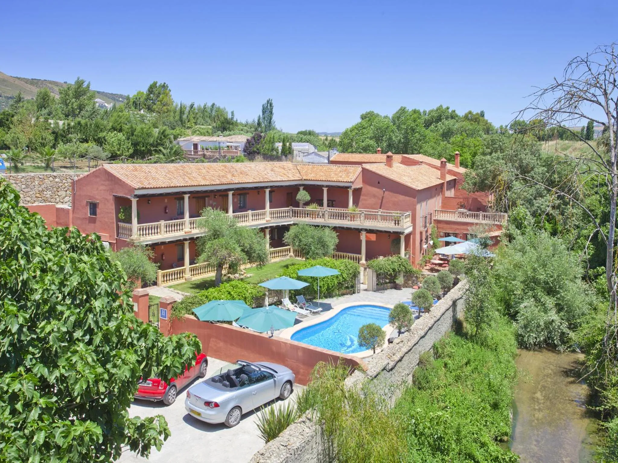 Property building in Hotel Rural Molino del Puente Ronda