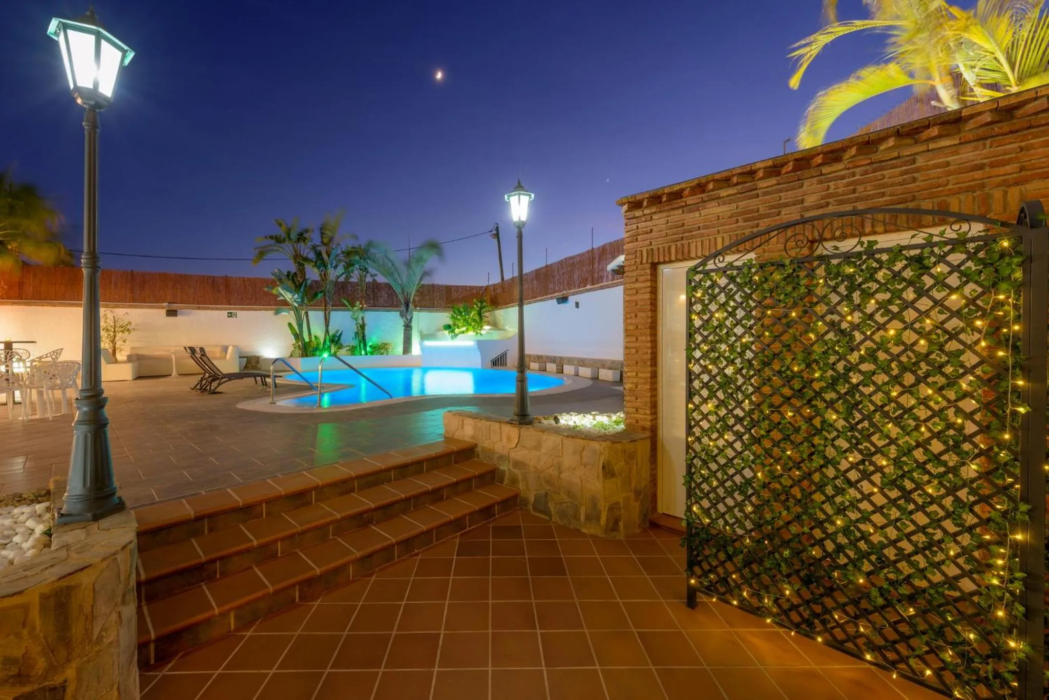 Swimming pool in Hotel Boutique Sibarys - Adults Recommended