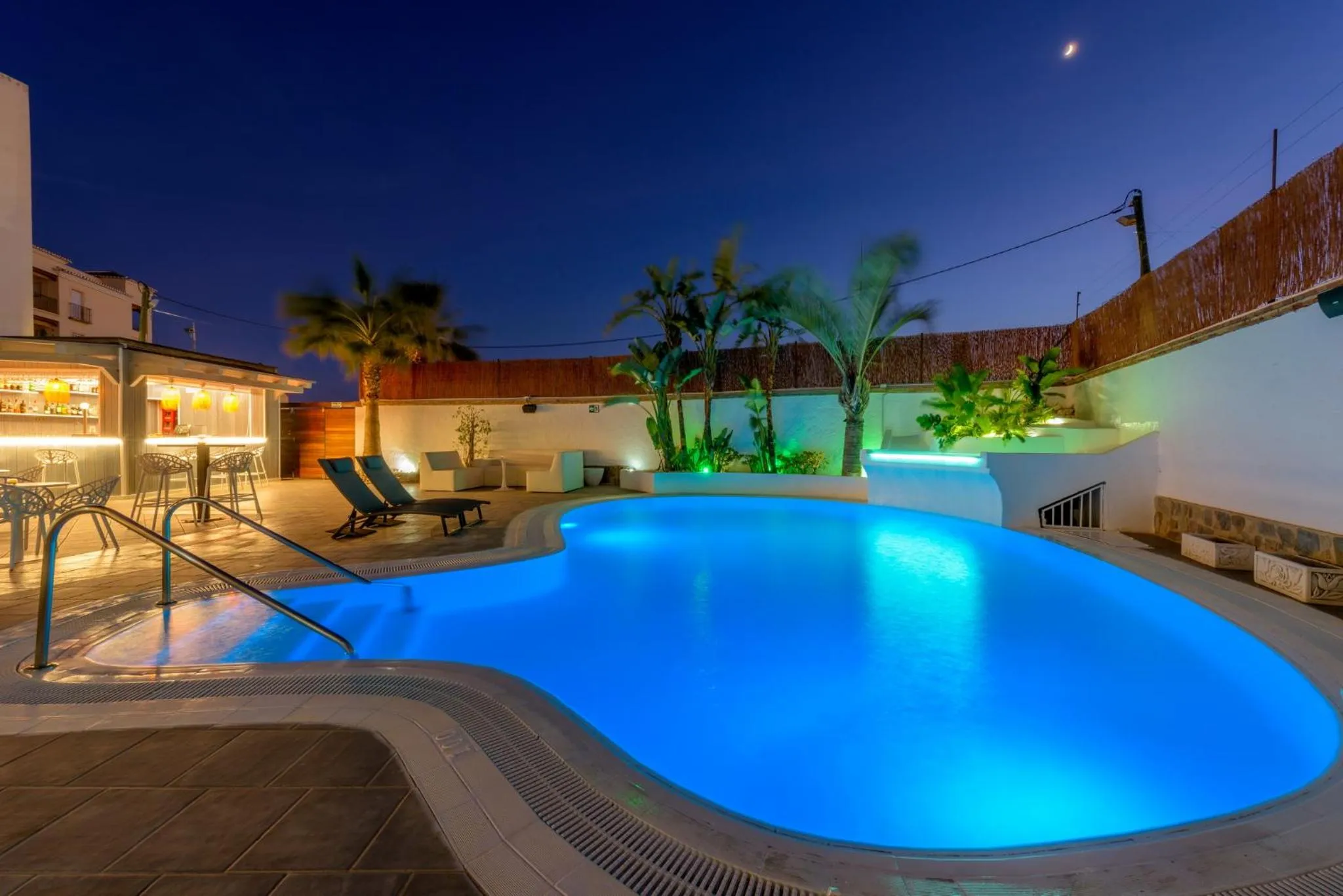 Swimming pool in Hotel Boutique Sibarys - Adults Recommended