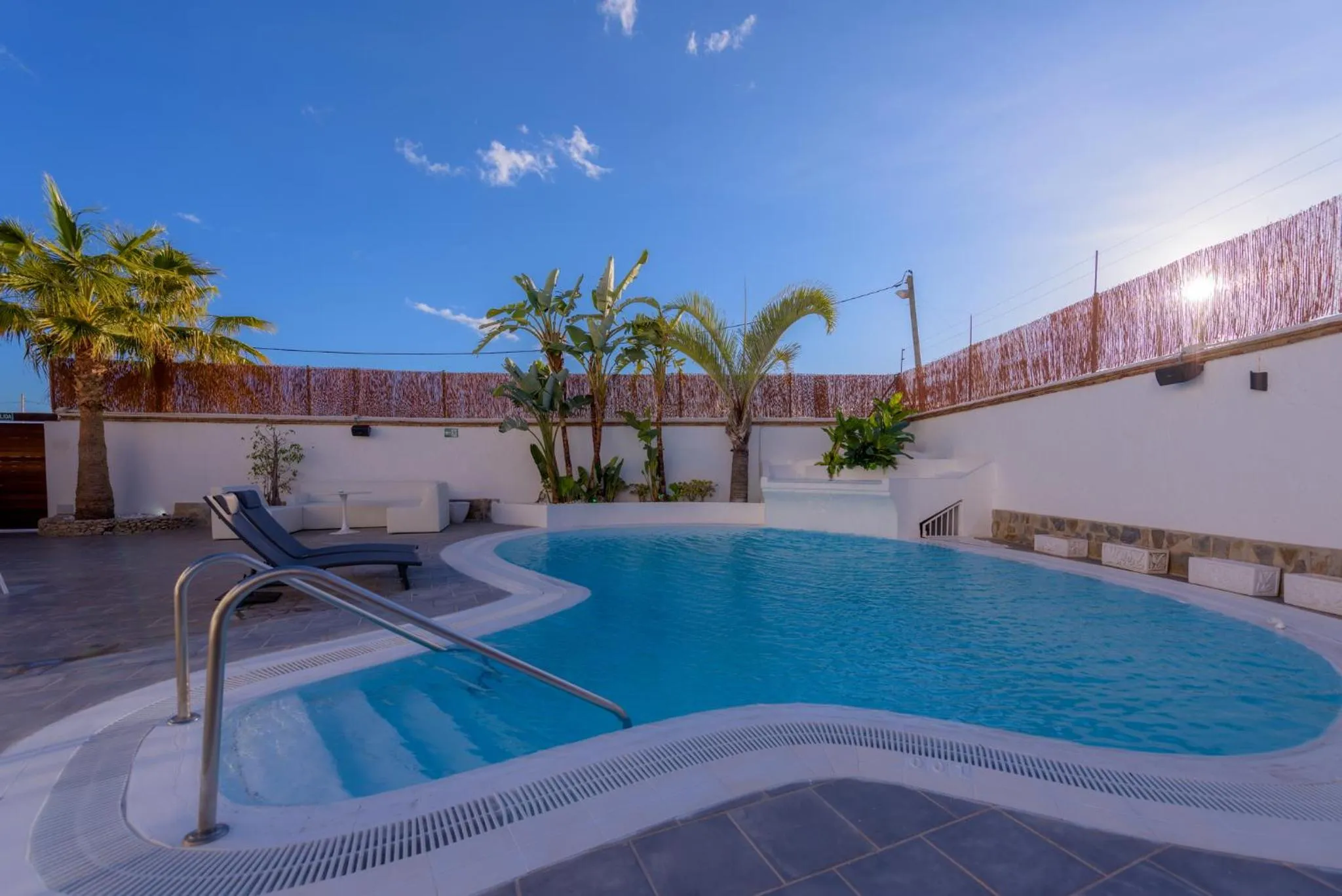 Swimming pool in Hotel Boutique Sibarys - Adults Recommended