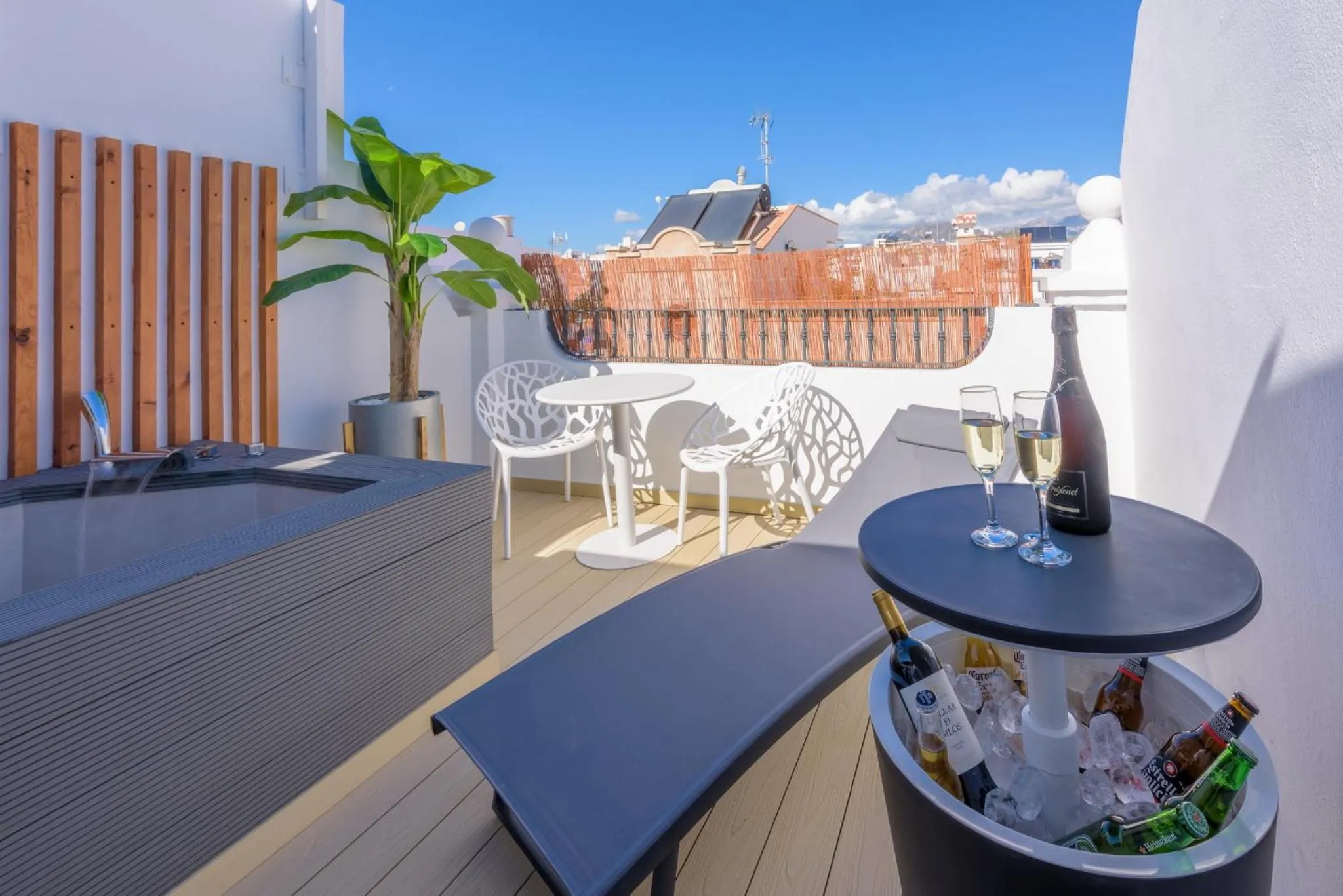 Balcony/Terrace in Hotel Boutique Sibarys - Adults Recommended