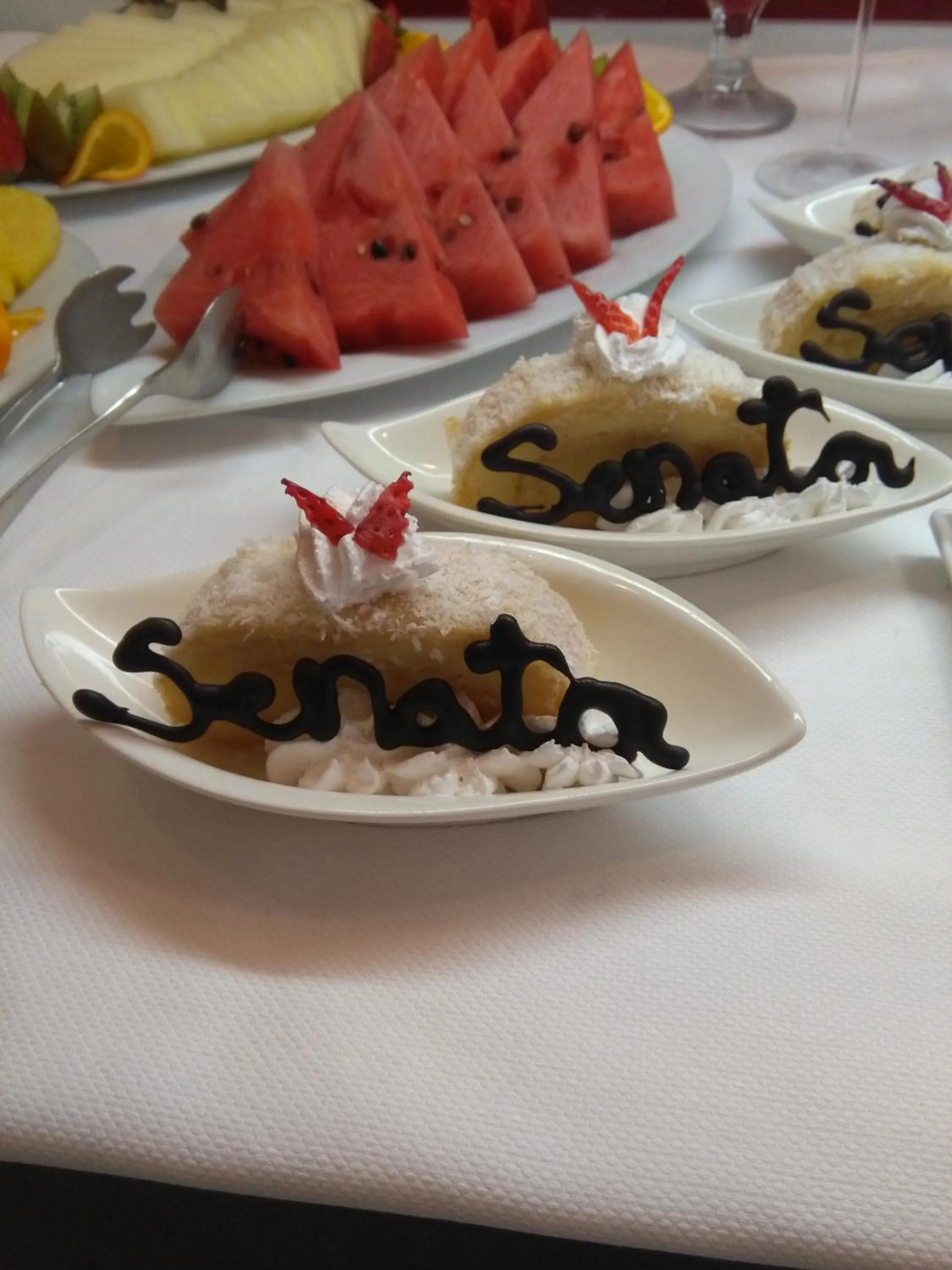 Food close-up in Senator Banus