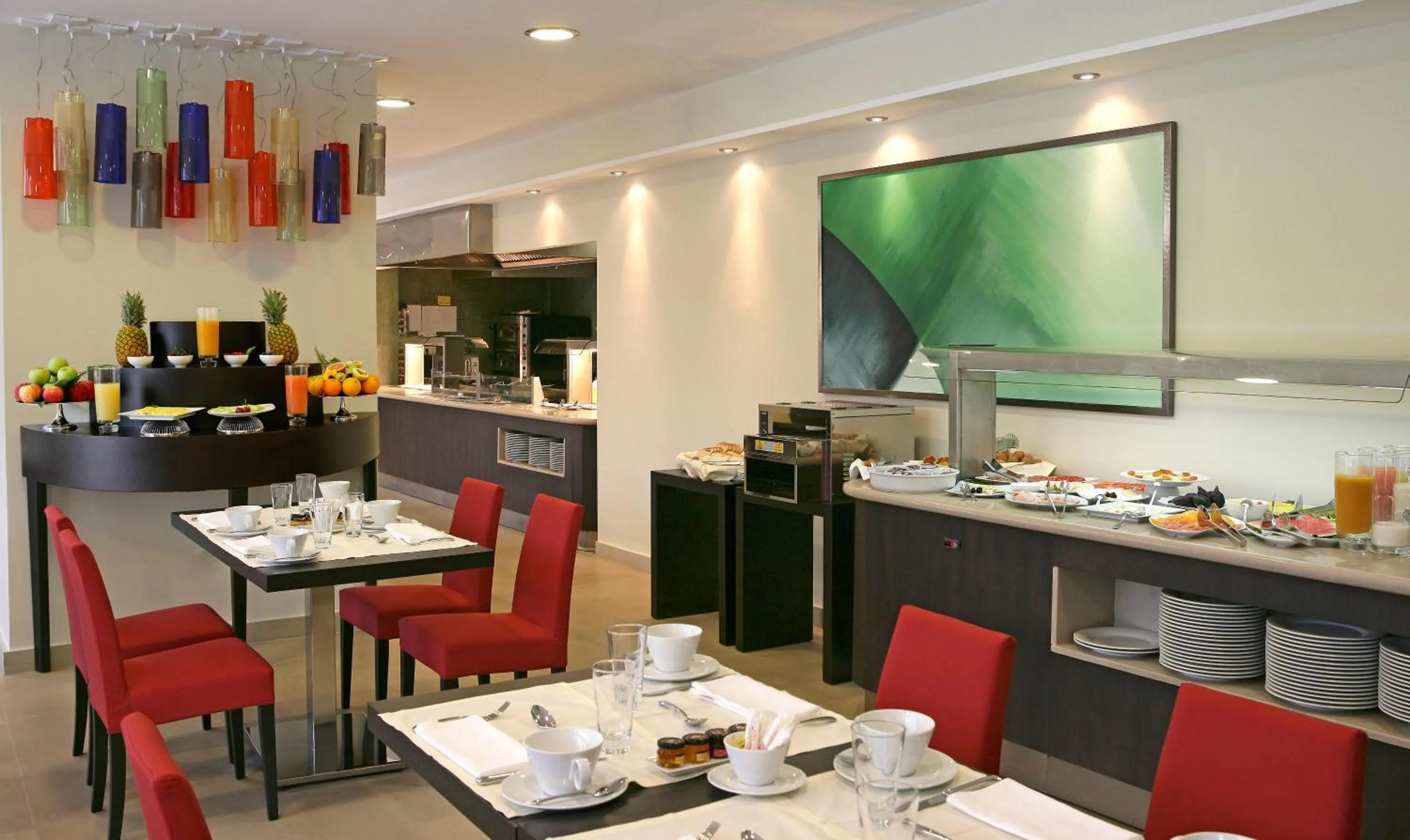 Buffet breakfast in Senator Banus