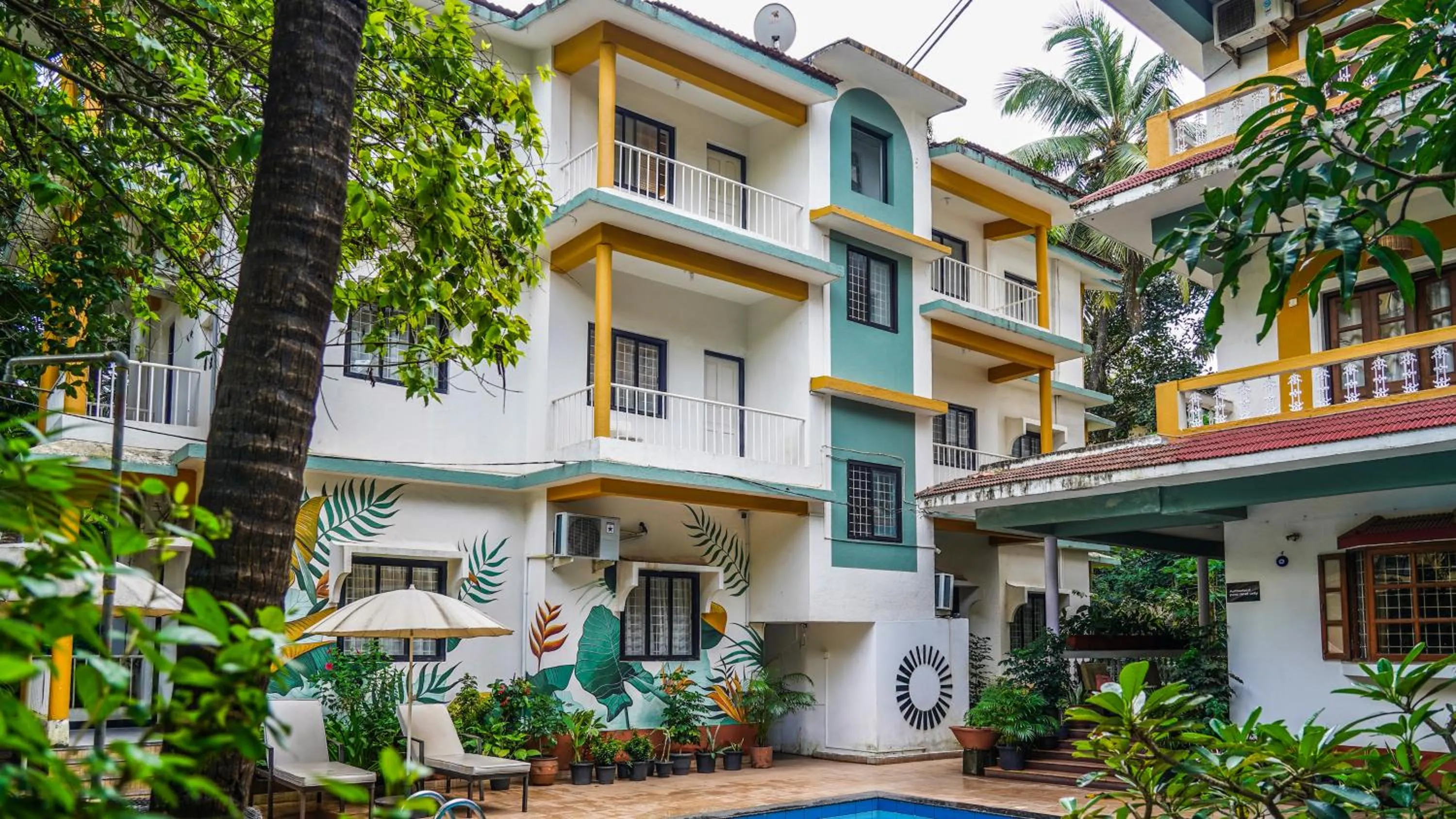 Property building in Olive Hotel Calangute Niwasa by Embassy Group